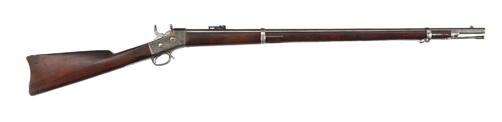 (A) SPRINGFIELD US M1871 SINGLE SHOT ROLLING BLOCK RIFLE. (1 of 9)