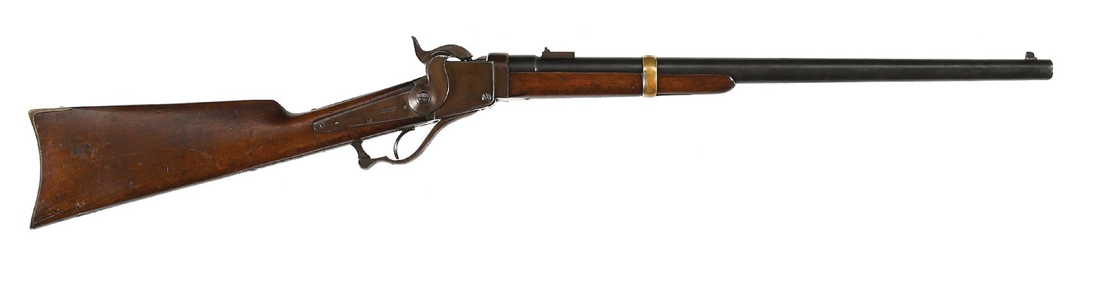 (A) MARTIALLY INSPECTED STARR PERCUSSION CIVIL WAR CARBINE (1 of 8)
