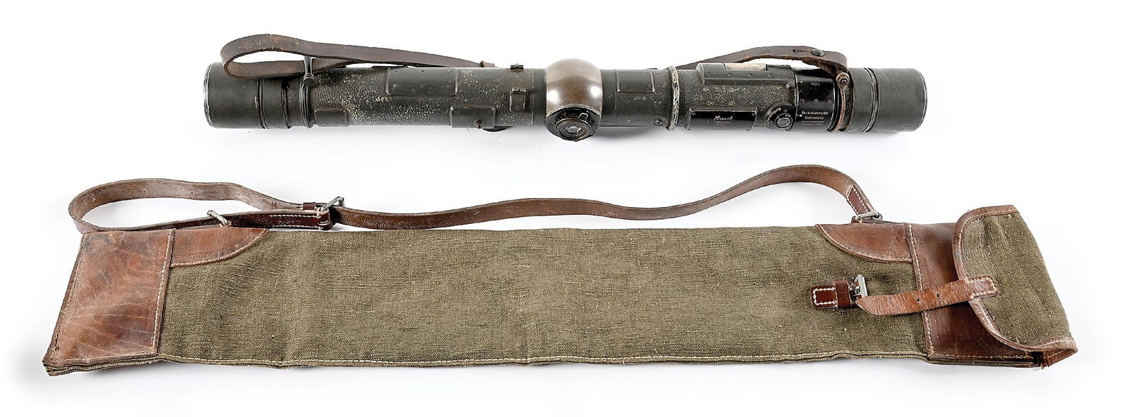 GERMAN WWII EM34 RANGEFINDER WITH CASE. (1 of 9)