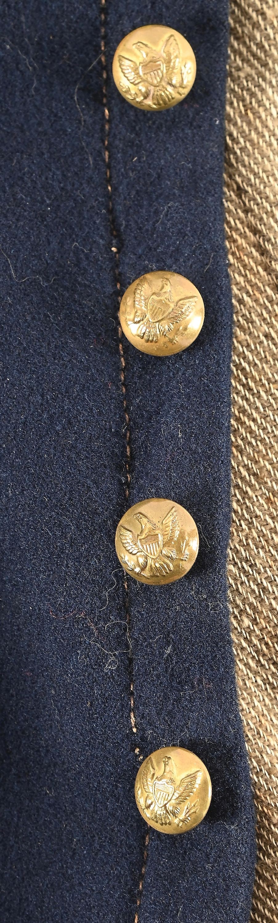 US CIVIL WAR CAVALRY SHELL JACKET. - 5