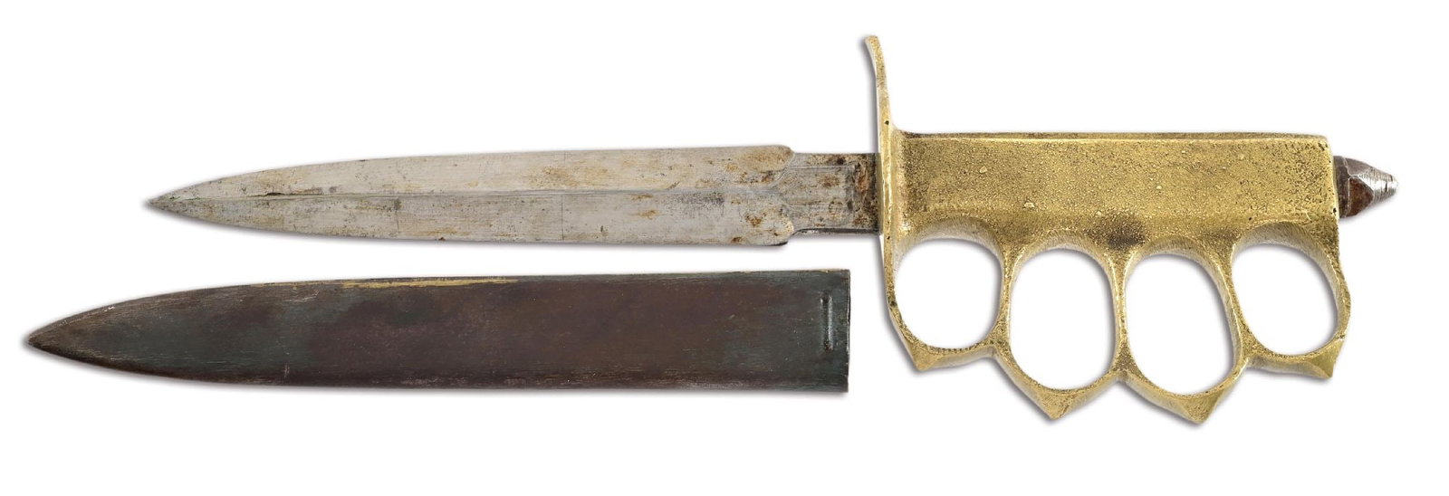 US WWI AU LION MODEL 1918 TRENCH KNIFE. (1 of 6)