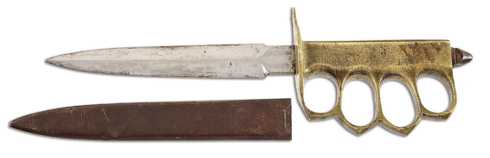US WWI AU LION MODEL 1918 TRENCH KNIFE. (1 of 6)