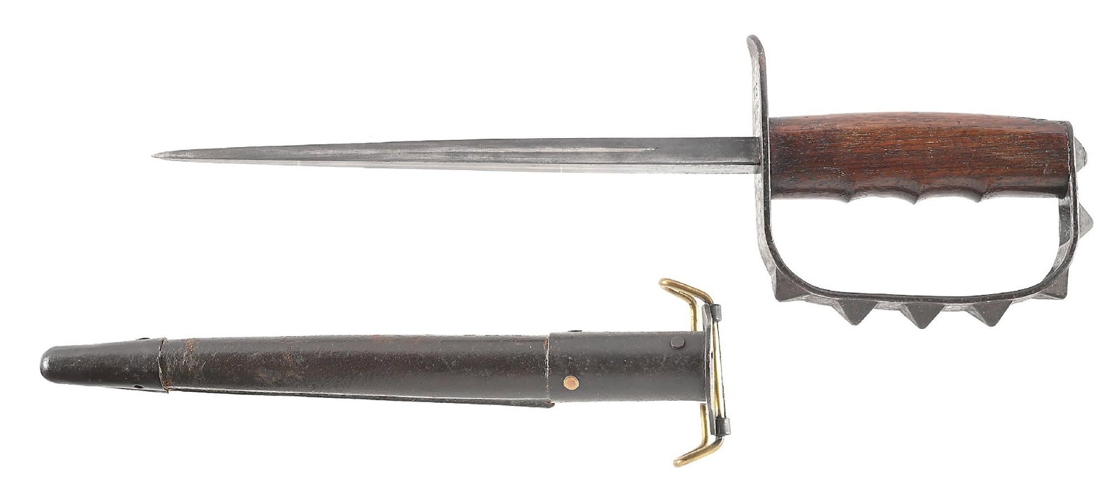 US WWI L.F.&C. M1917 TRENCH KNIFE. (1 of 6)