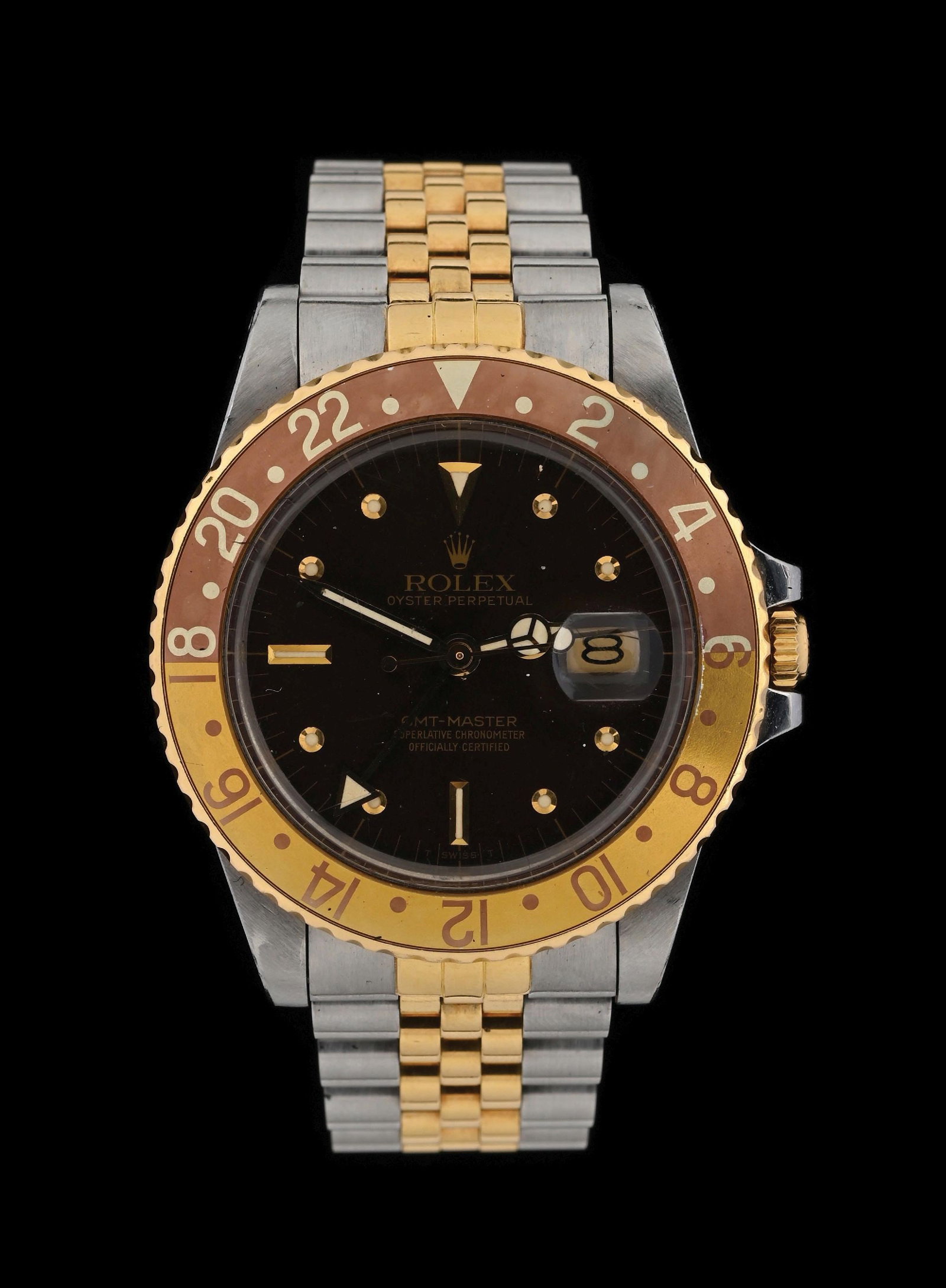 ROLEX GMT-MASTER 40 BROWN 2-TONE "ROOT BEER", REF. 16753 (1 of 5)