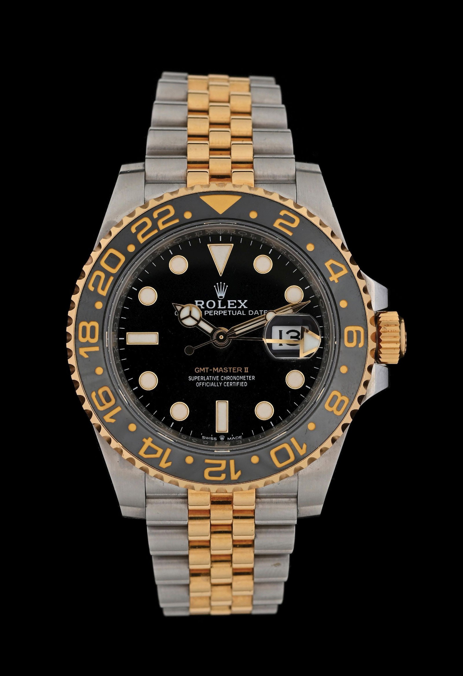 ROLEX GMT-MASTER II 40 BLACK 2-TONE "ZOMBIE" REF. 126713 W/B&P (1 of 6)