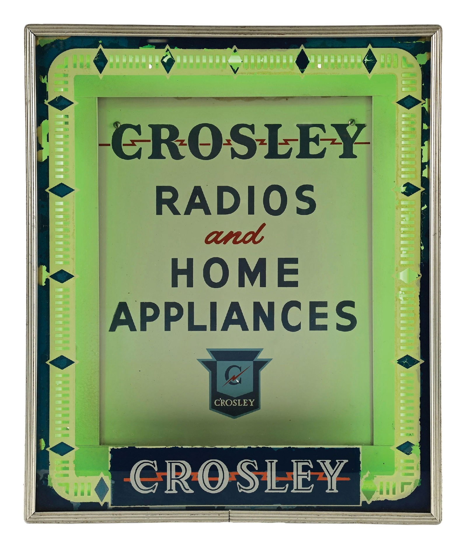 CROSLEY RADIOS AND HOME APPLIANCES COUNTERTOP NEON SIGN (1 of 4)