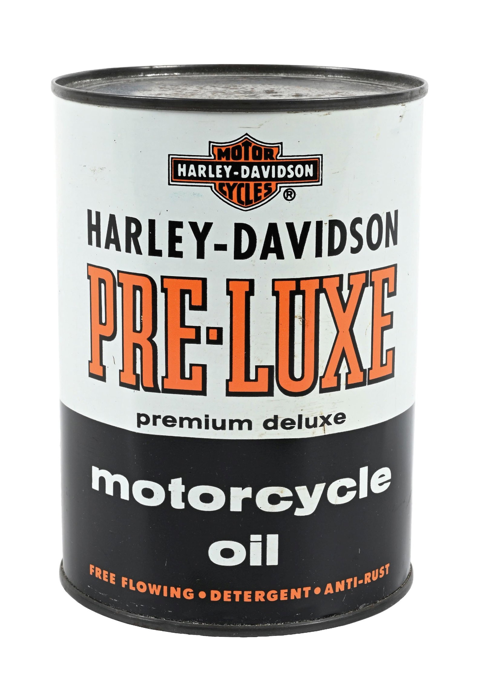 HARLEY-DAVIDSON PRE-LUXE MOTOR OIL ONE QUART CAN (1 of 4)
