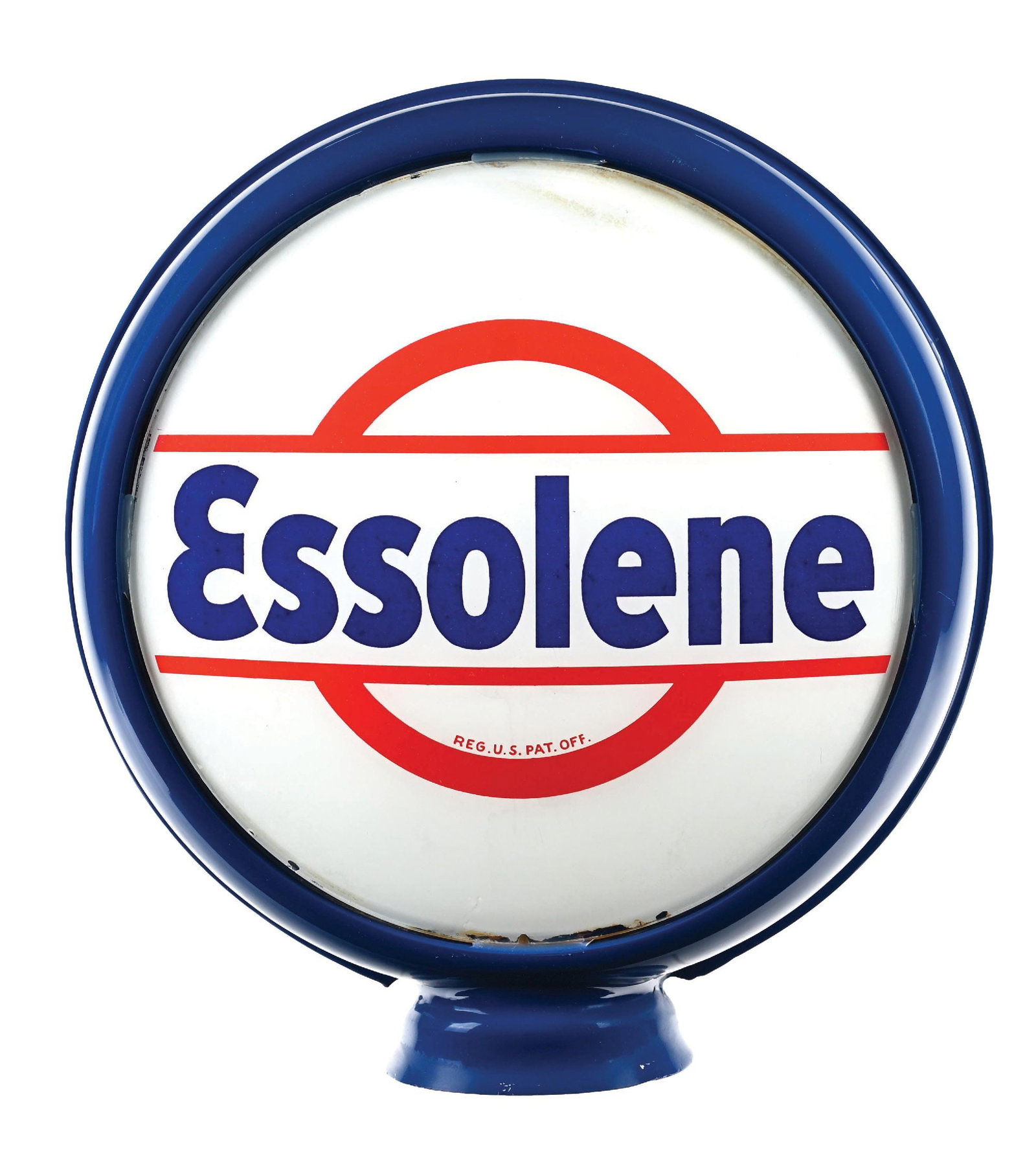 ESSOLENE GASOLINE SINGLE 15" GLOBE LENS ON HIGH PROFILE BODY (1 of 4)