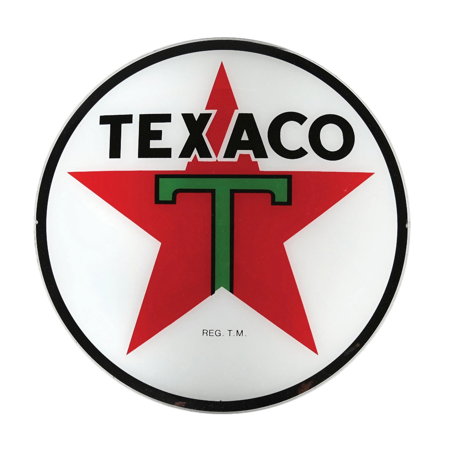 TEXACO GASOLINE SINGLE 13.5" GLOBE LENS (1 of 2)