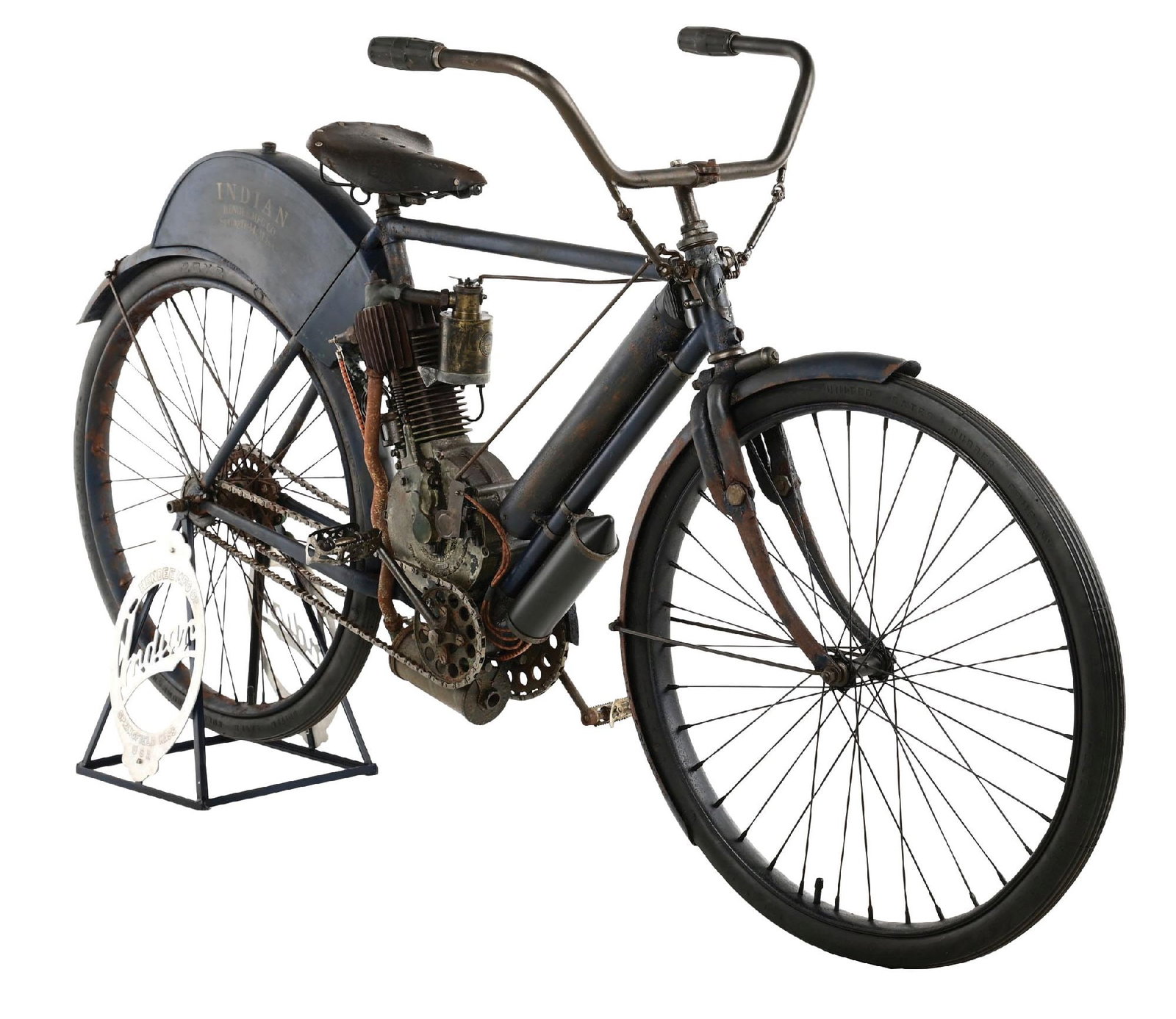 1906 HEDSTROM MOTOR CO CAMEL BACK INDIAN MOTORCYCLE (1 of 1)