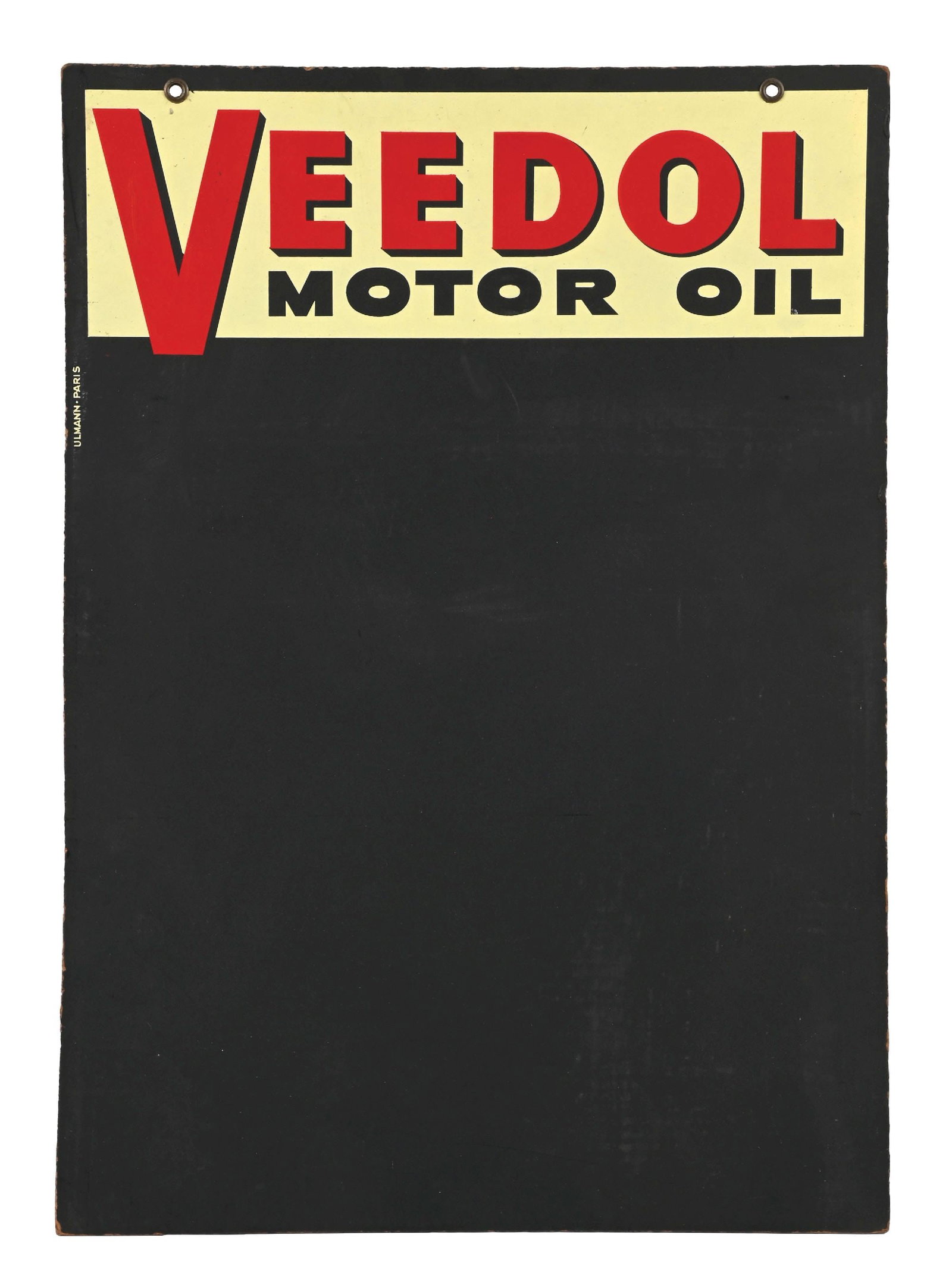 RARE VEEDOL MOTOR OIL CHALKBOARD SERVICE STATION SIGN (1 of 3)