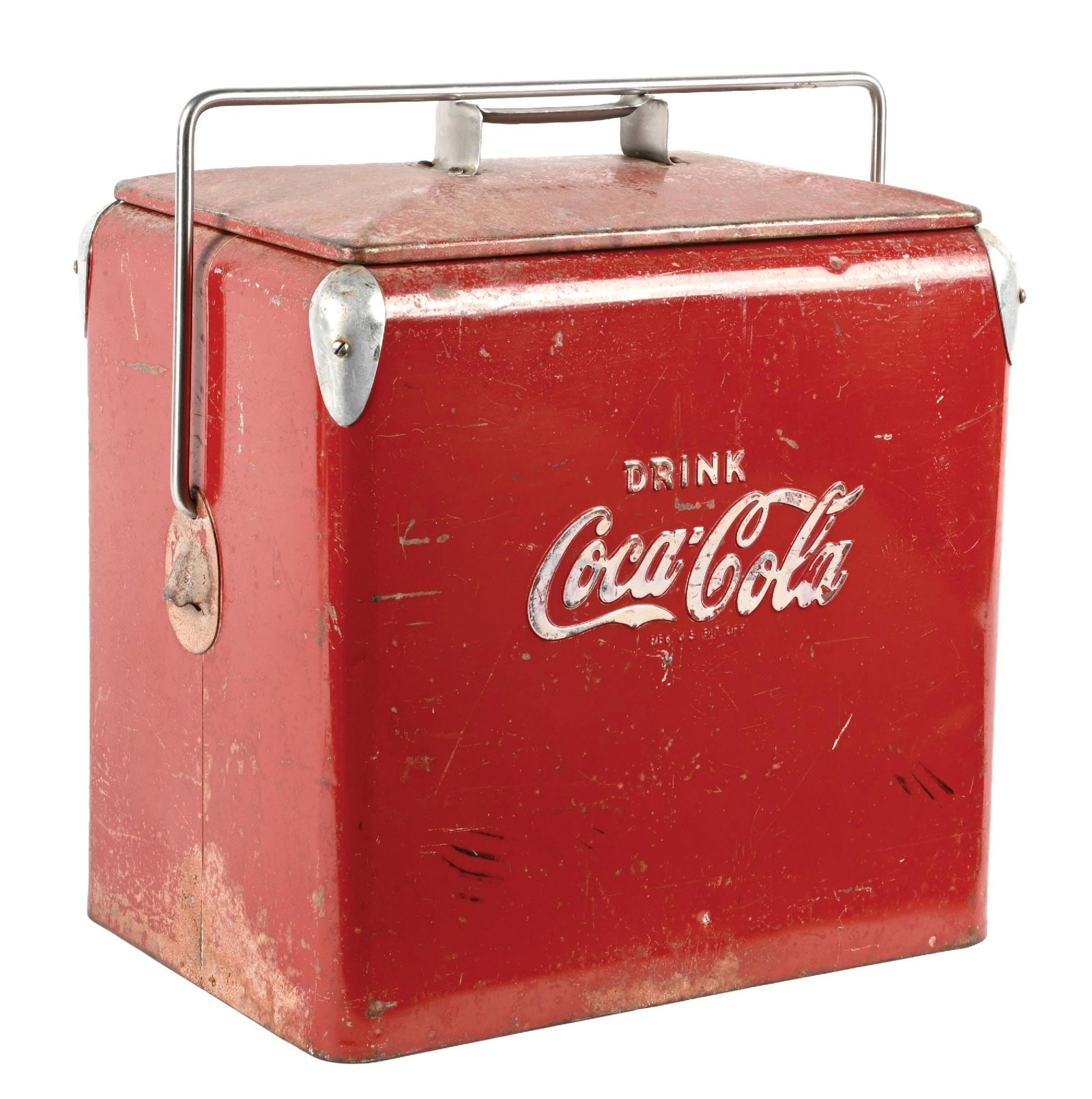 DRINK COCA-COLA EMBOSSED TEMPRITE COOLER (1 of 5)