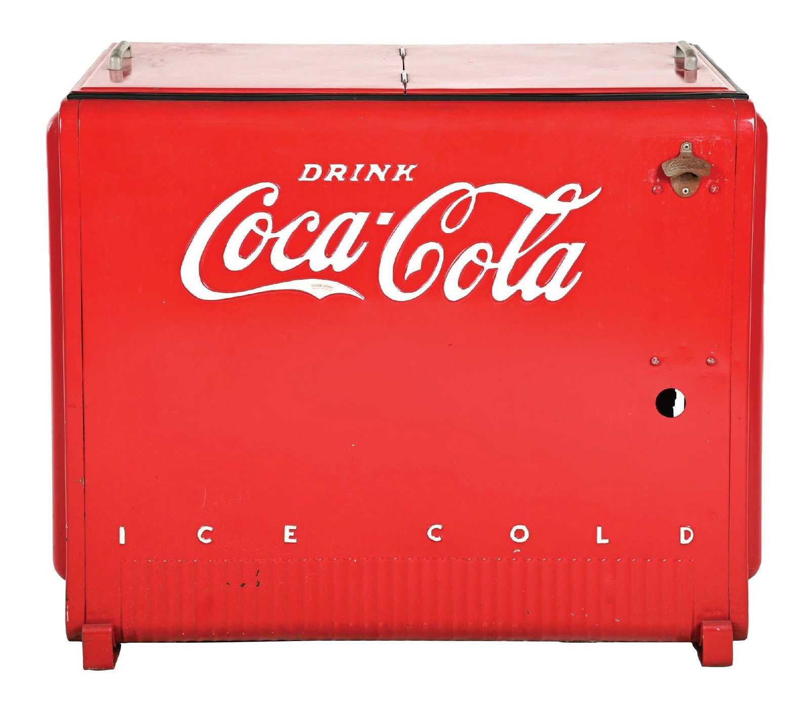 DOUBLE DOOR COCA-COLA ICE CHEST (1 of 5)
