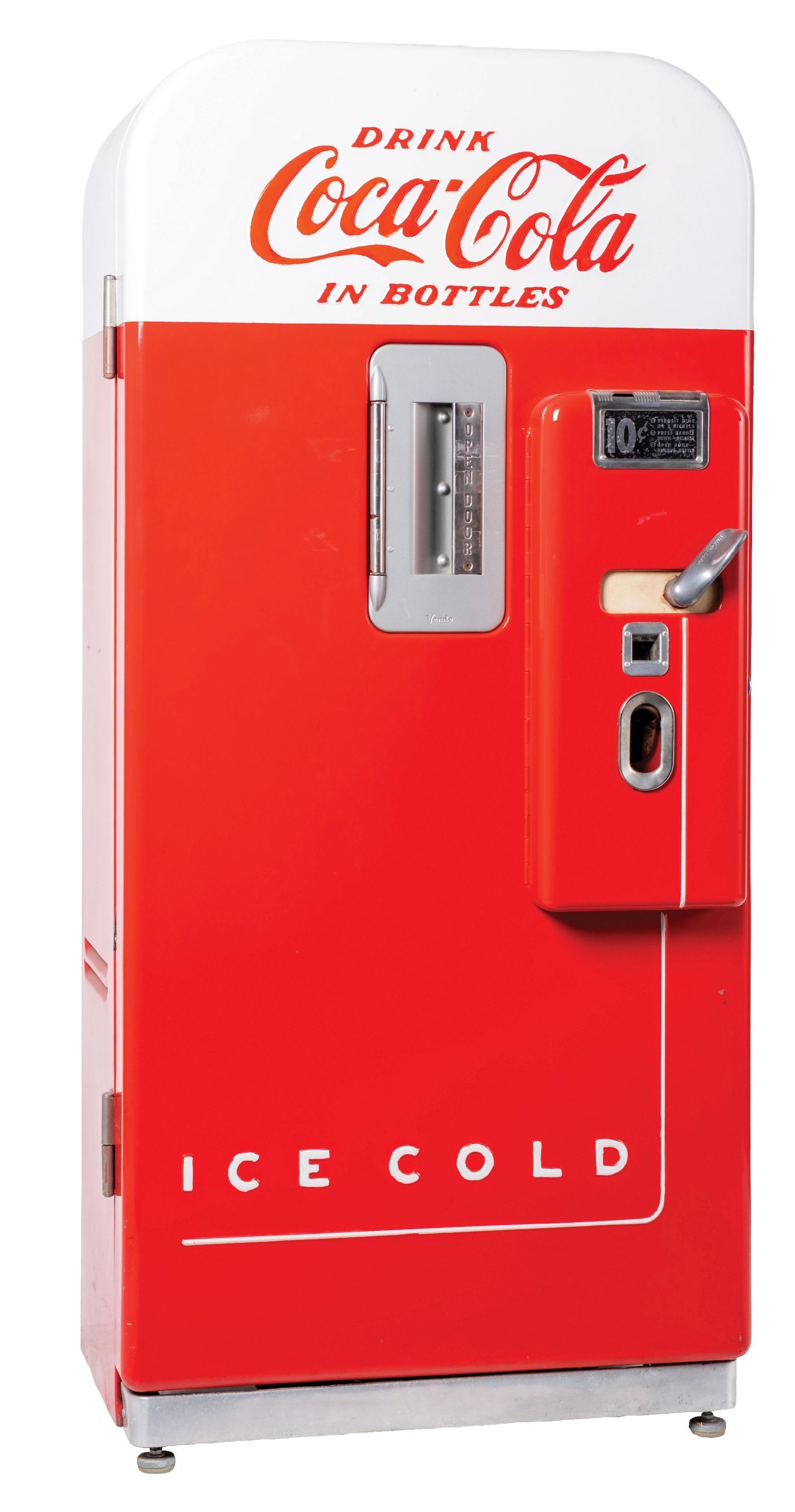 10¢ COCA-COLA VENDING MACHINE MODEL 39 (1 of 5)