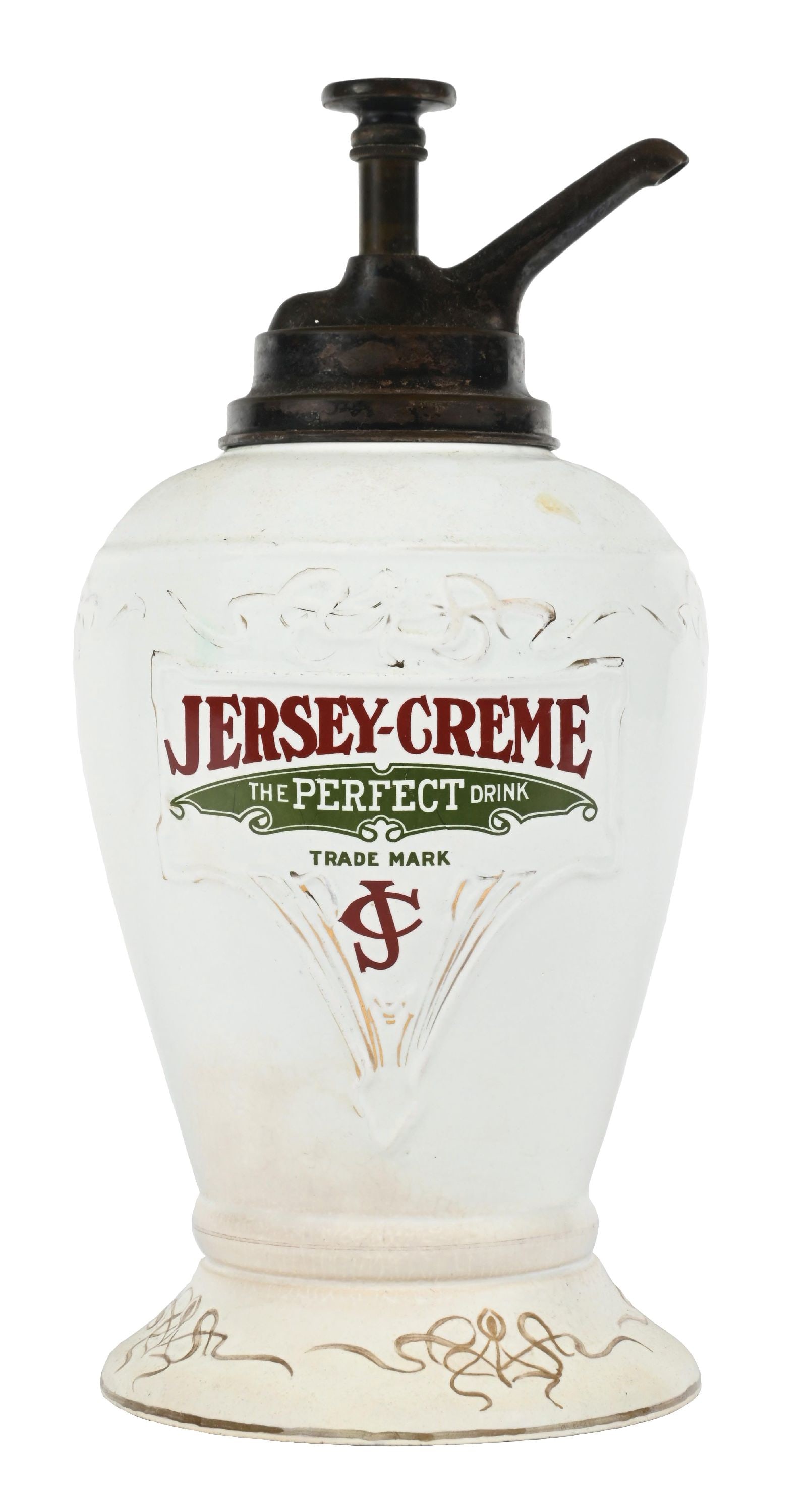 JERSEY-CREME THE PERFECT DRINK SYRUP DISPENSER (1 of 5)