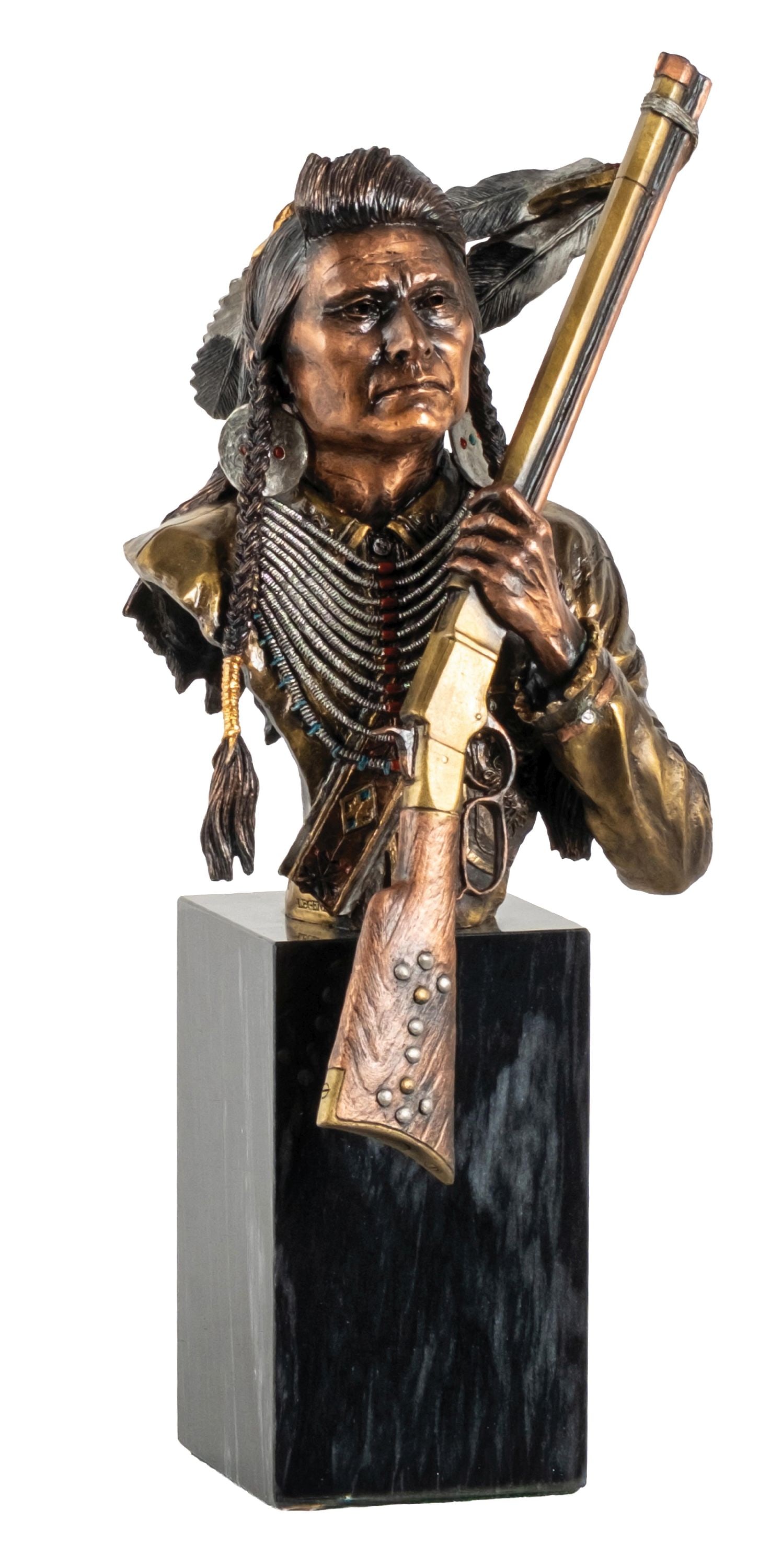 LEGENDS "NO MORE, FOREVER" CHIEF JOSEPH STATUE (1 of 5)