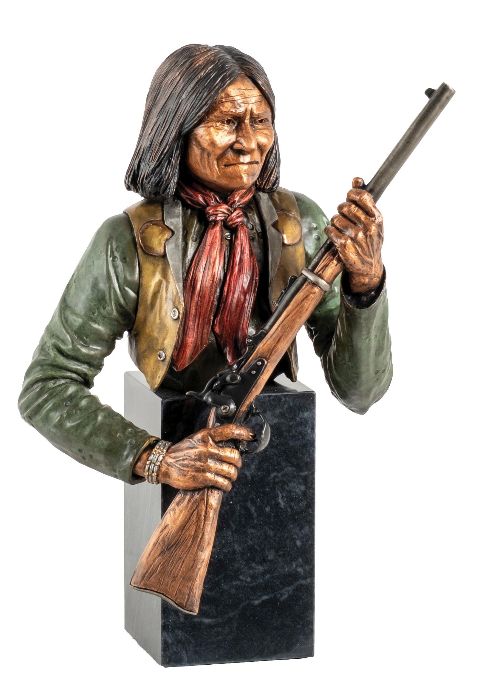 LEGENDS "REBELLIOUS" GERONIMO STATUE (1 of 5)