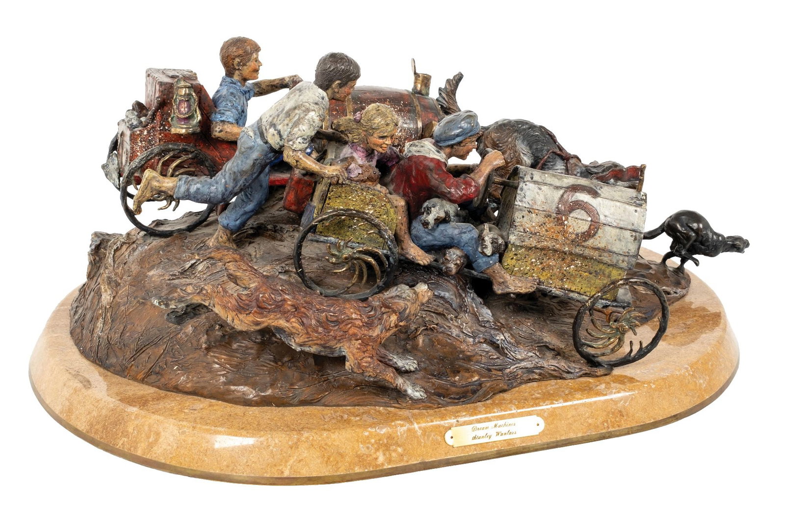RARE STANLEY WANLASS “DREAM MACHINES” LIMITED-EDITION BRONZE (1 of 9)
