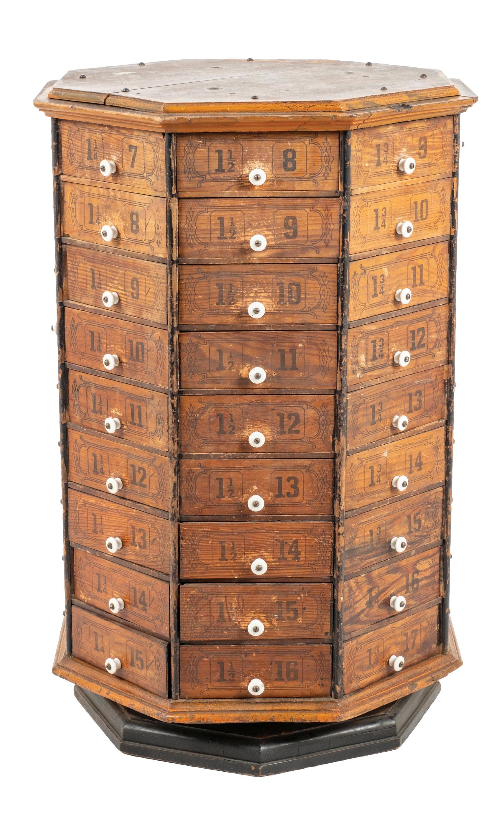 OCTAGON COUNTRY STORE BOLT CABINET (1 of 4)