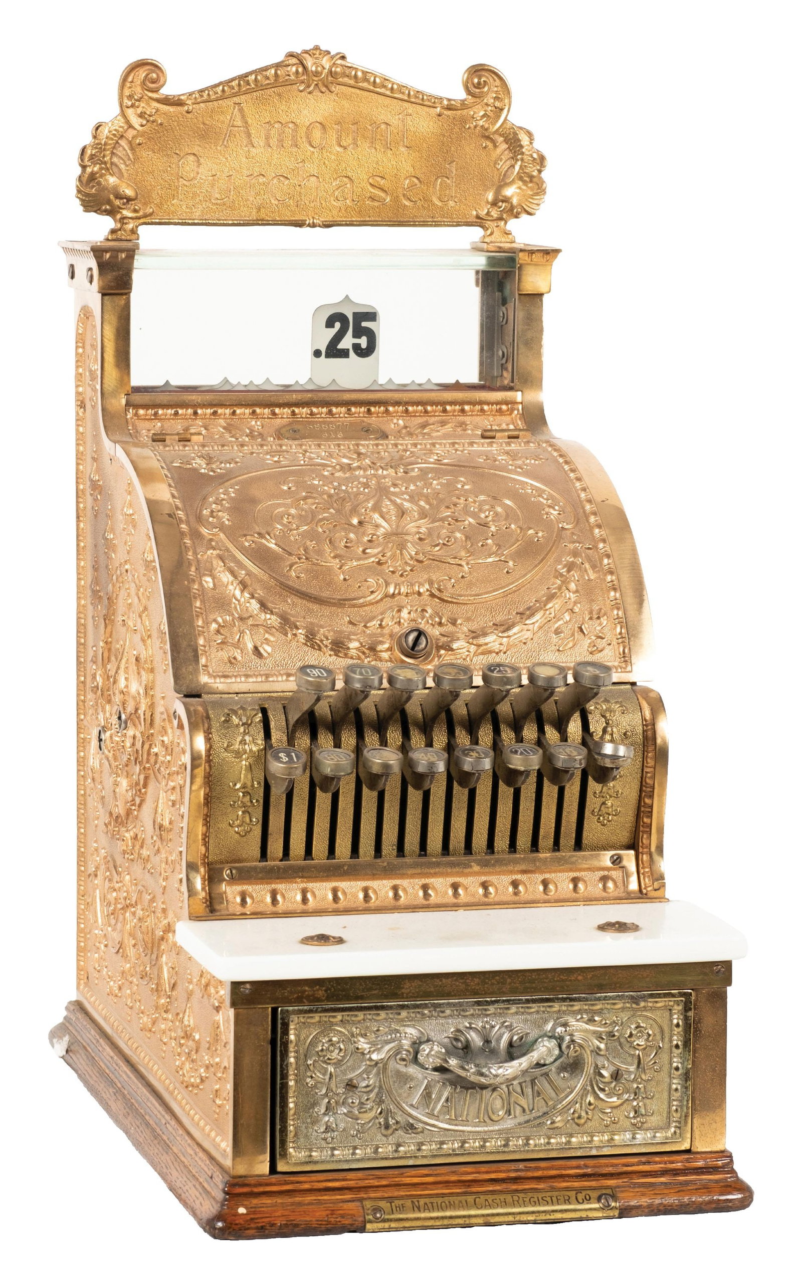NATIONAL CASH REGISTER MODEL 313 SERIAL S86677 (1 of 5)