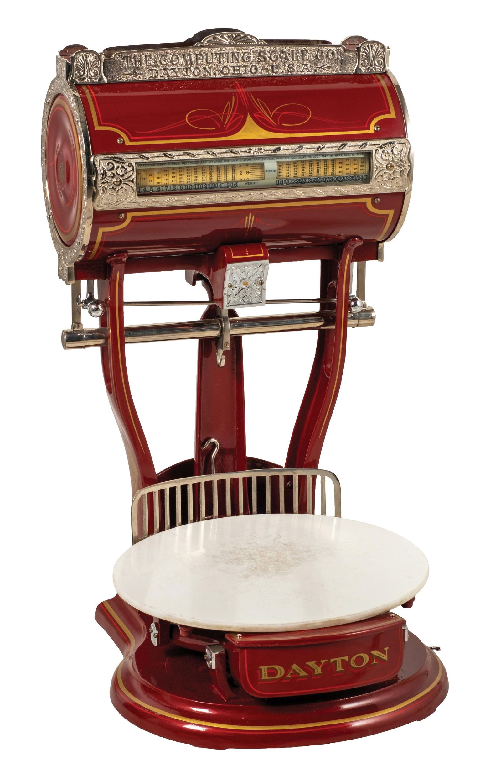 RESTORED DAYTON COMPUTING SCALE CO. GROCERY SCALE (1 of 6)