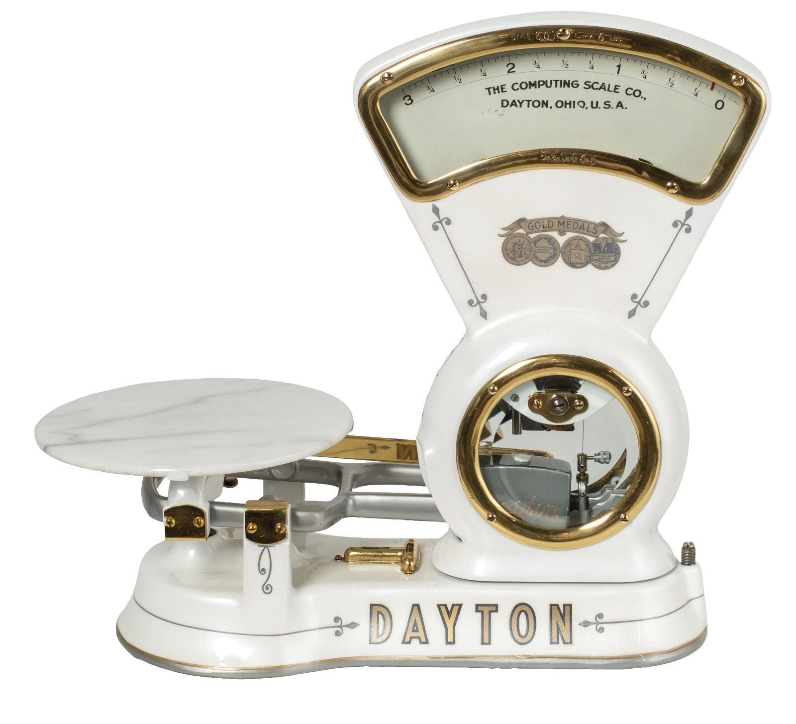 RESTORED DAYTON STYLE 801 PLATFORM CANDY SCALE (1 of 5)