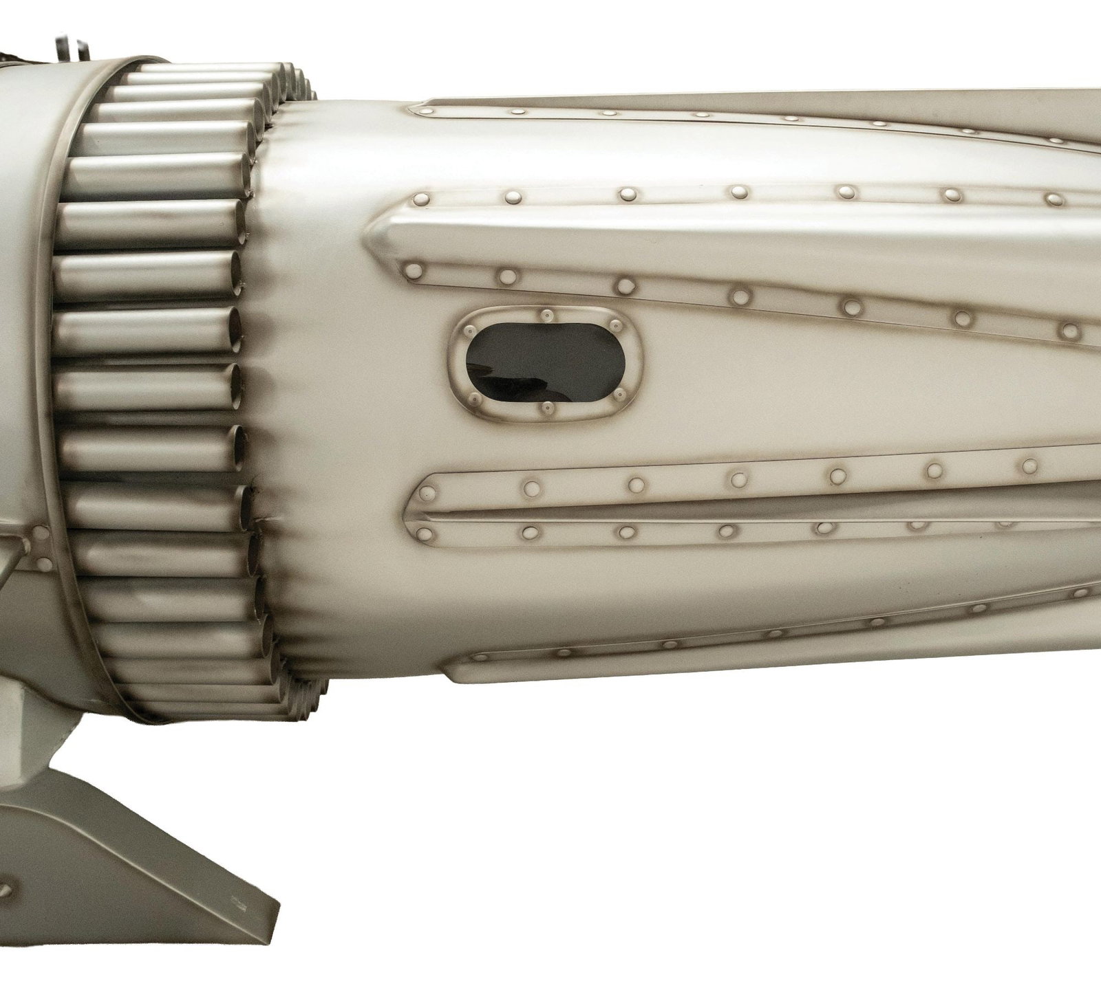 LARGE NEON ROCKET SHIP - 7