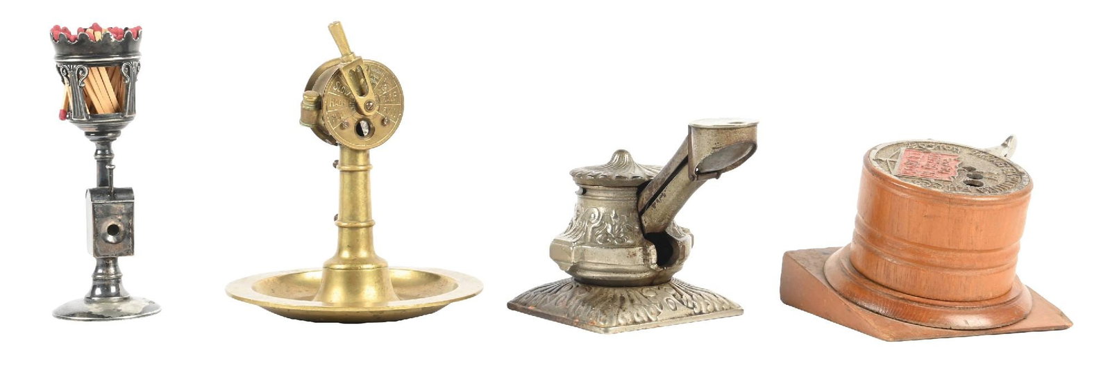 COLLECTION OF 4: COUNTERTOP/DESKTOP CIGAR CUTTERS (1 of 6)