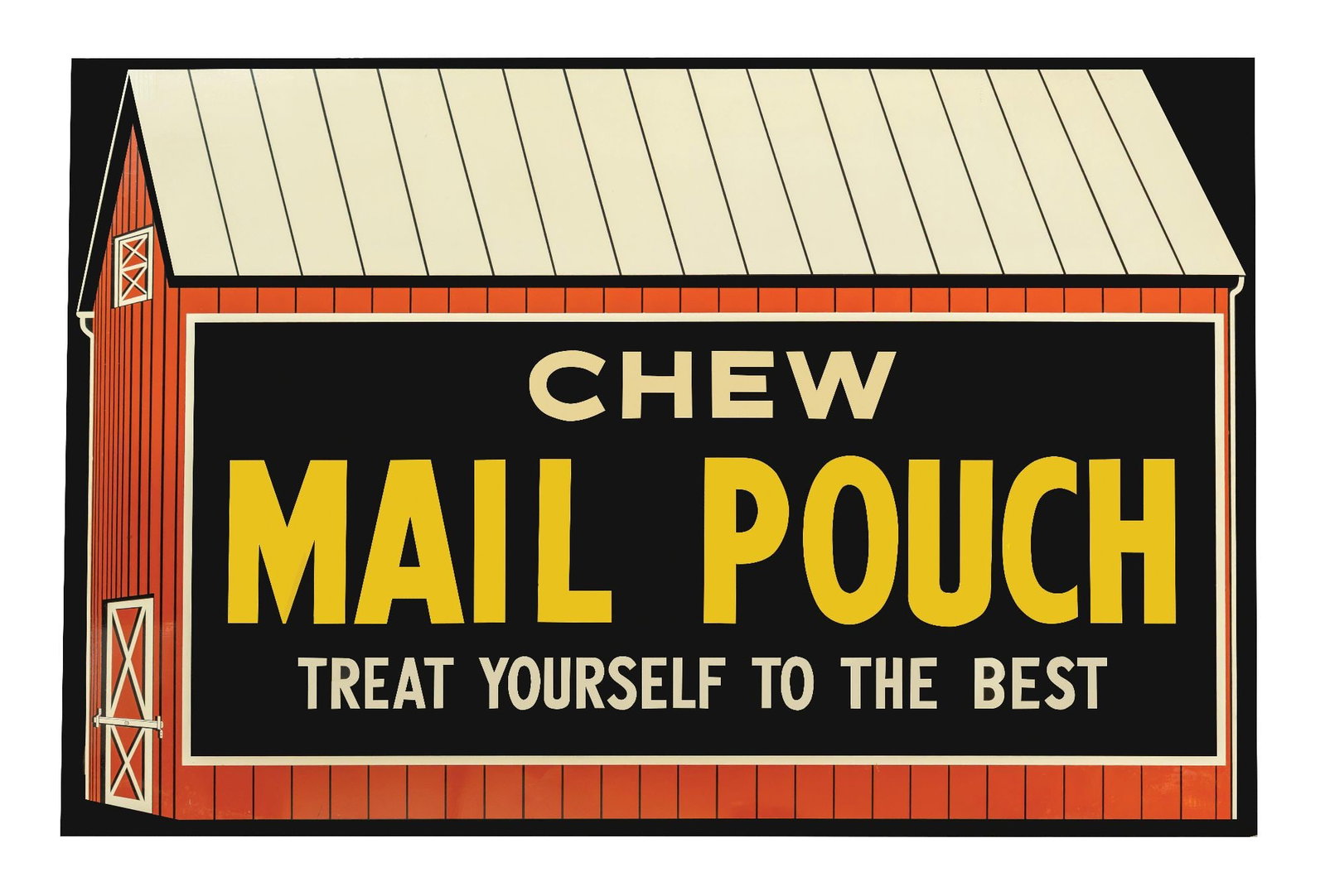 CHEW MAIL POUCH TOBACCO SIGN (1 of 3)