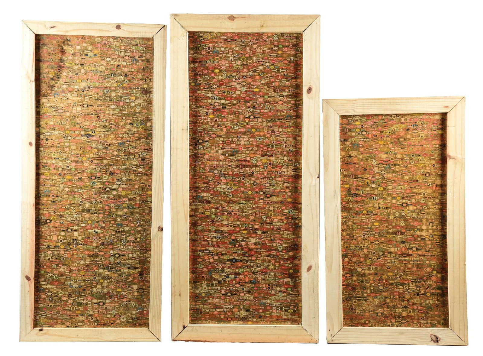 COLLECTION OF 3 FRAMED CIGAR BAND COLLECTION (1 of 6)