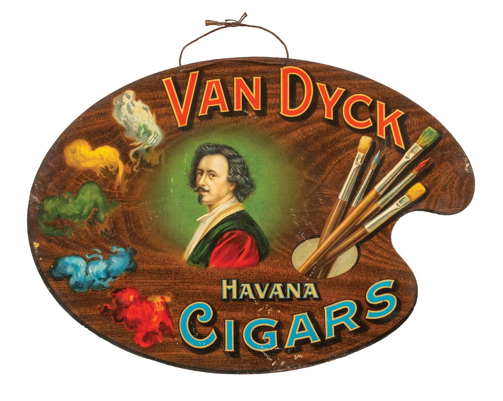 VAN DYCK HAVANA CIGARS SIGN (1 of 2)