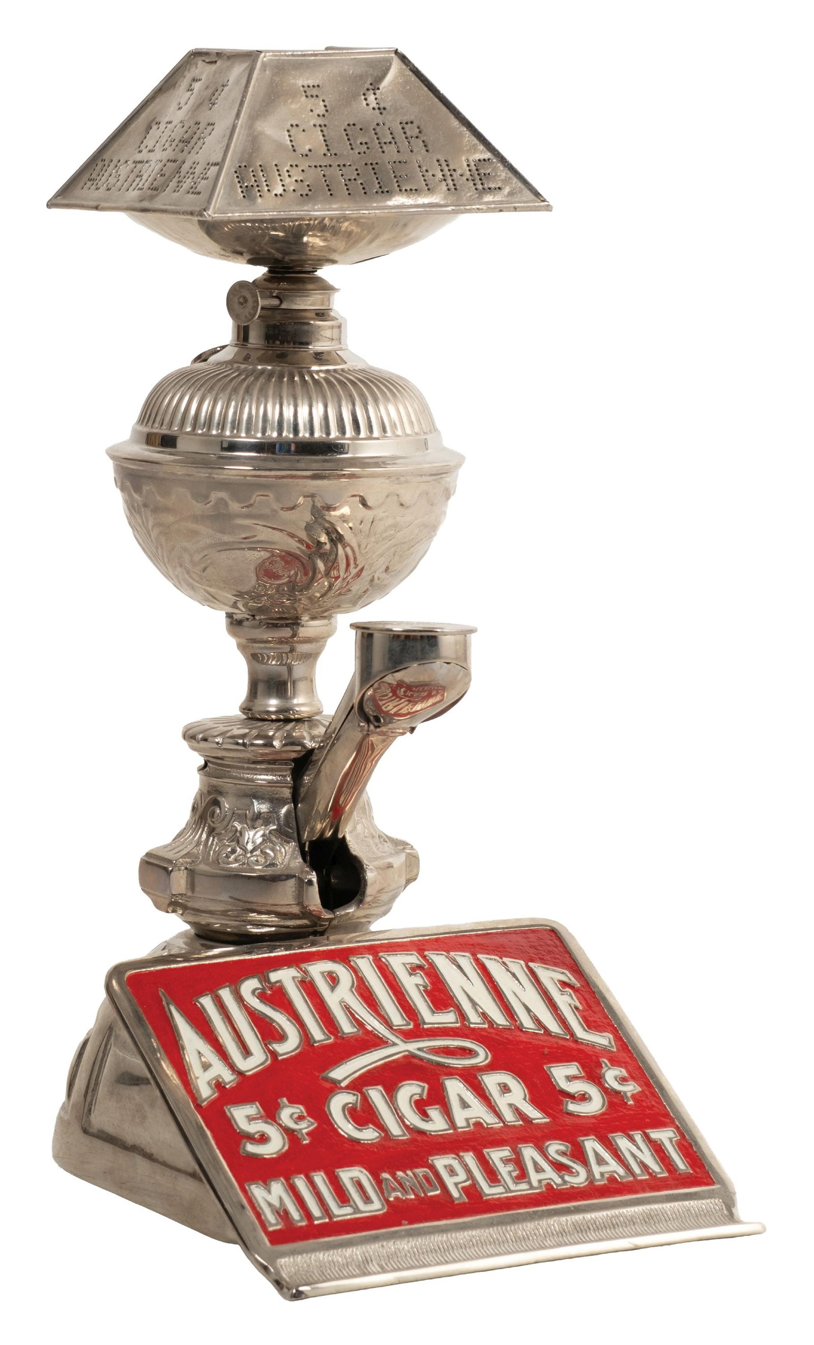 AUSTRIENNE 5¢ CIGAR-MILD AND PLEASANT CIGAR LIGHTER AND CUTTER (1 of 5)