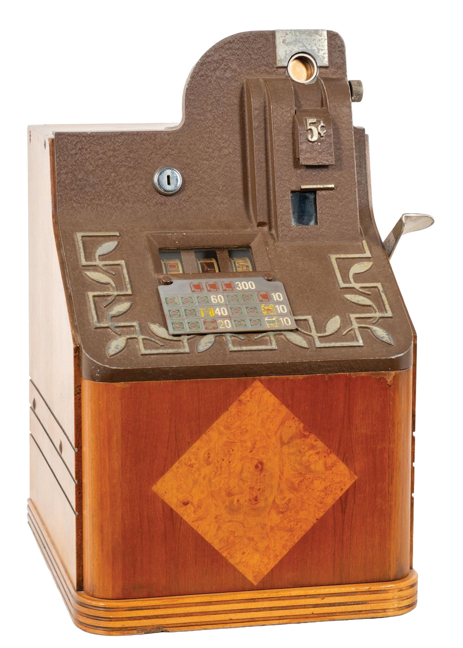 5¢ MILLS "QT SMOKER" SLOT MACHINE (1 of 6)