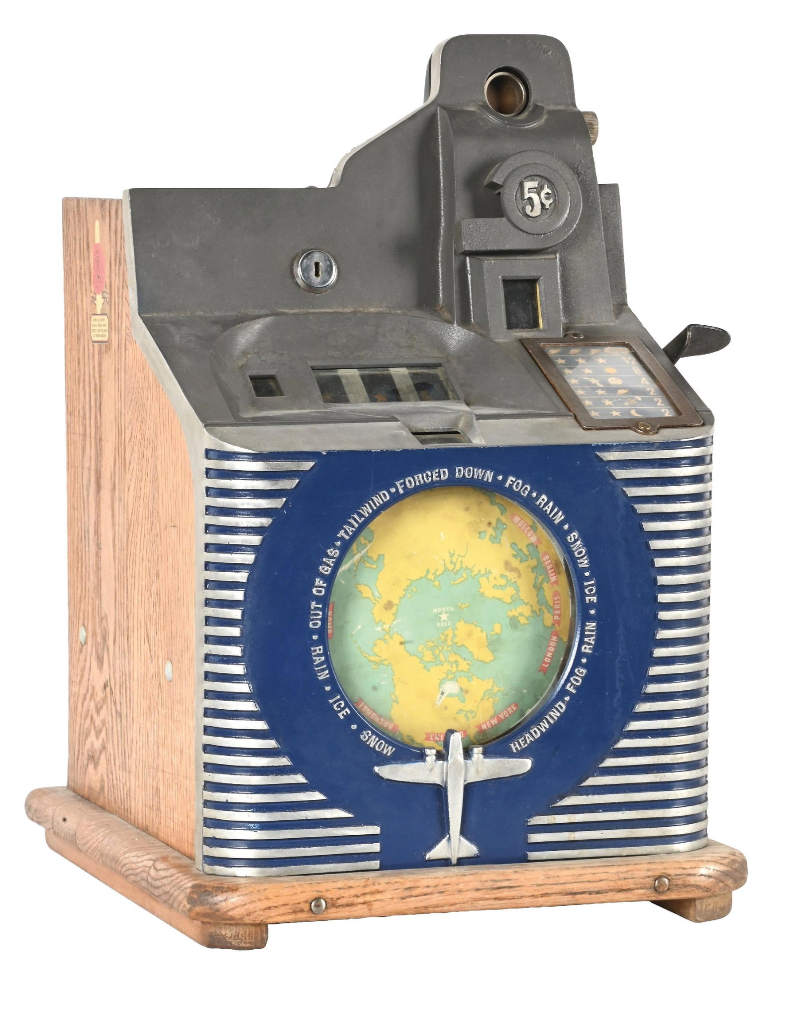 5¢ MILLS NOVELTY CO. "QT DIAL" TRADE STIMULATOR (1 of 7)