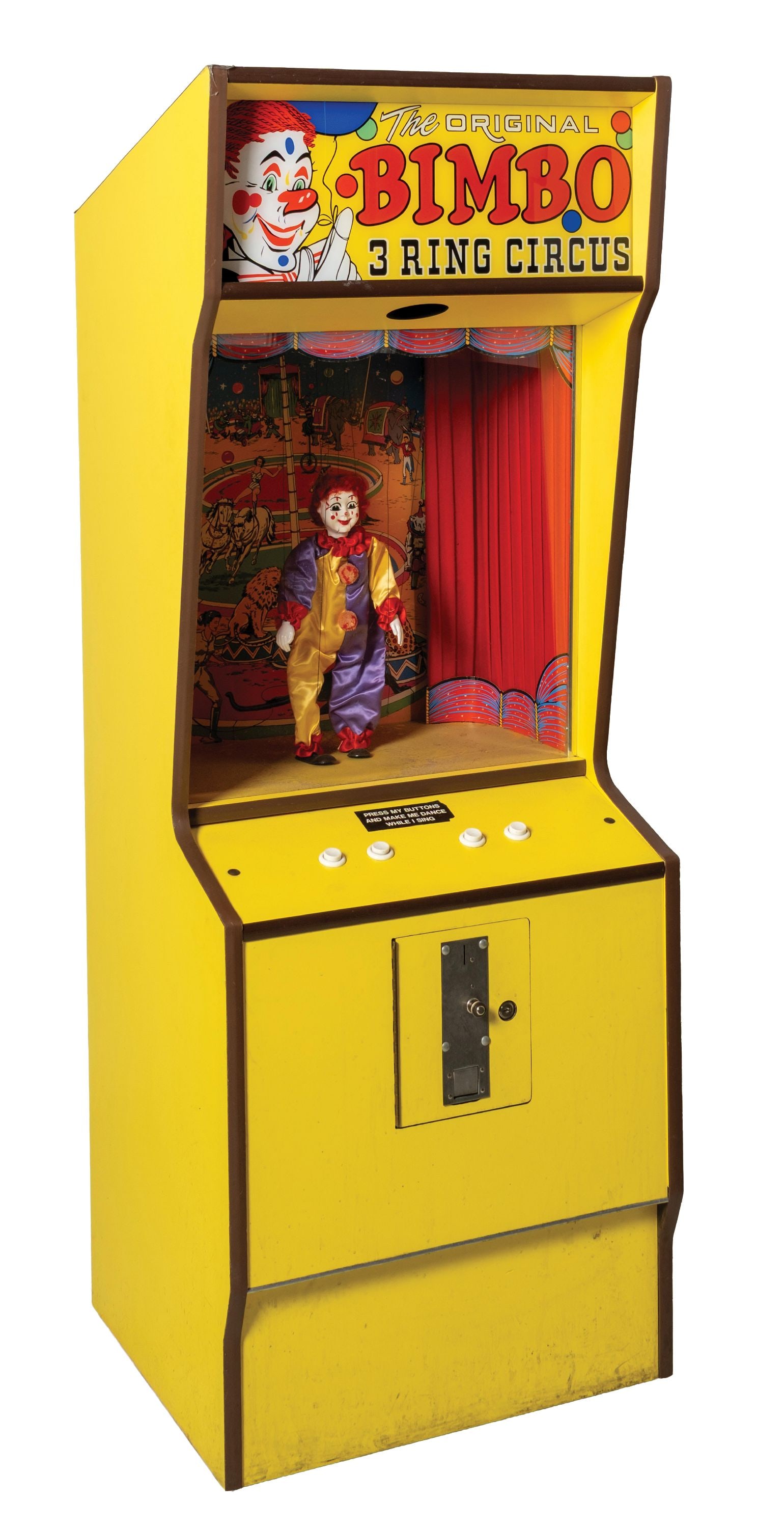 THE ORIGINAL BIMBO 3-RING CIRCUS ARCADE GAME (1 of 6)