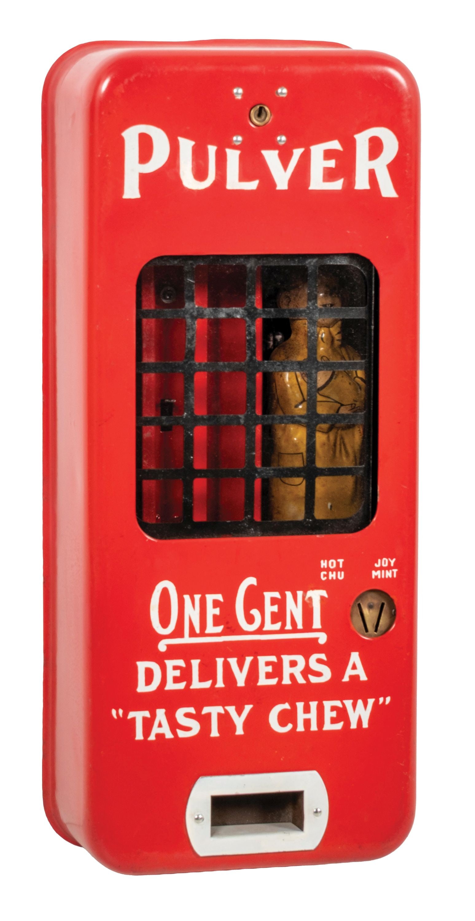 1¢ PULLVER RED VENDING MACHINE #3 (1 of 5)
