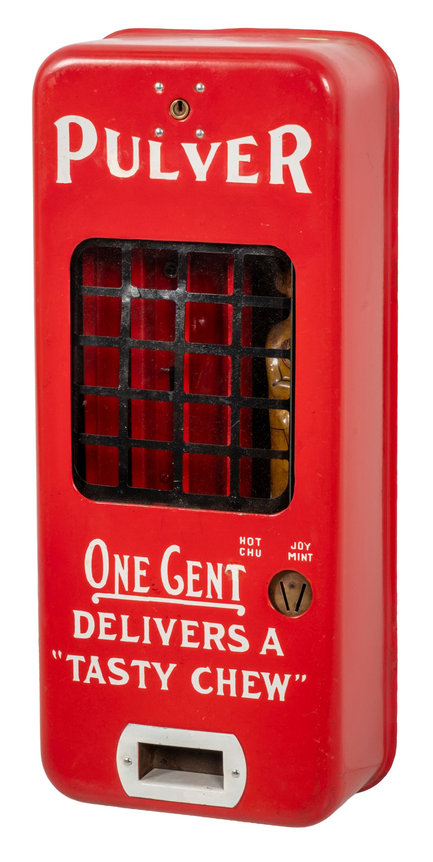 1¢ PULLVER RED VENDING MACHINE #3 - 3