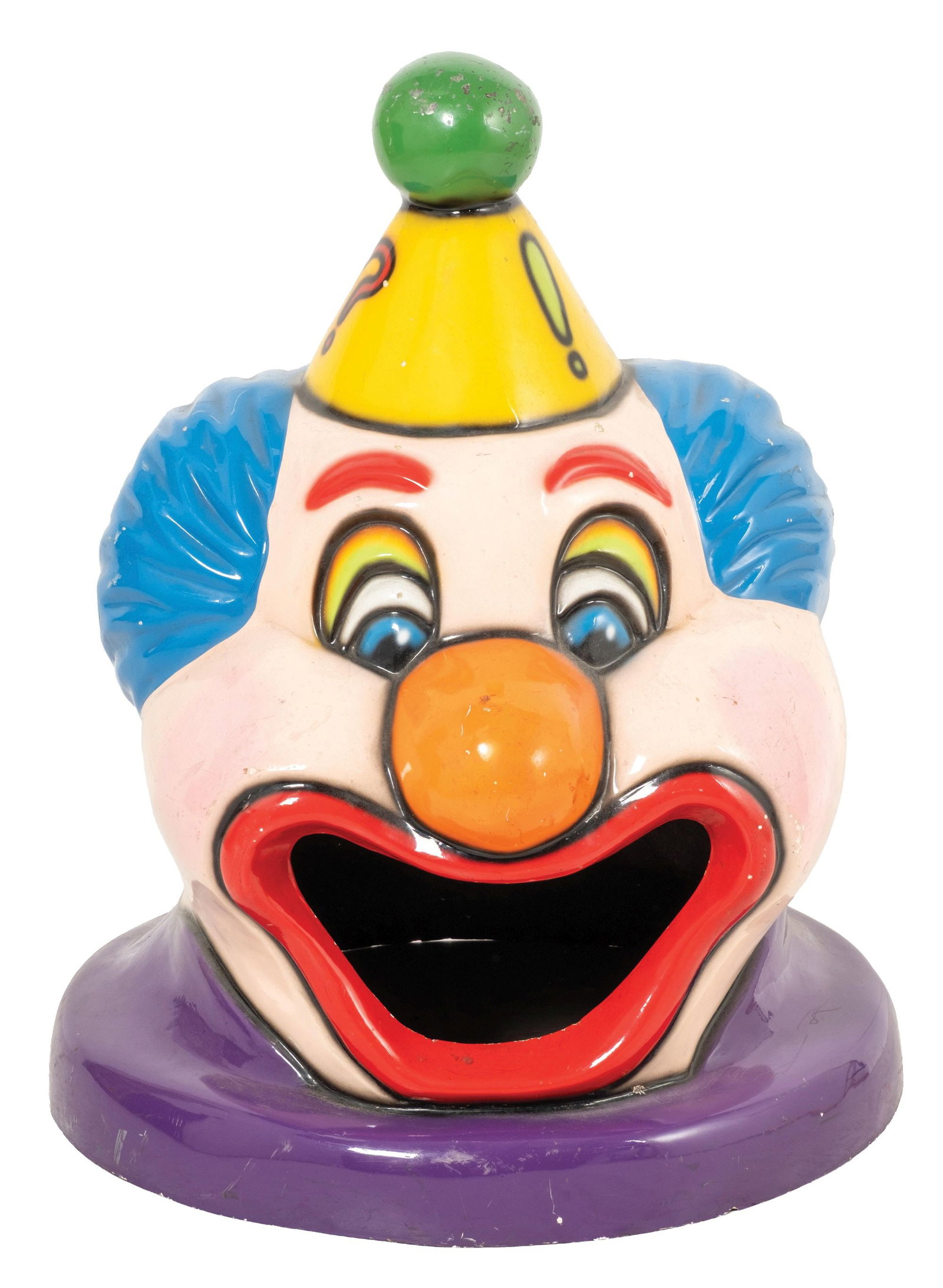 CLOWN TRASH CAN TOPPER (1 of 4)