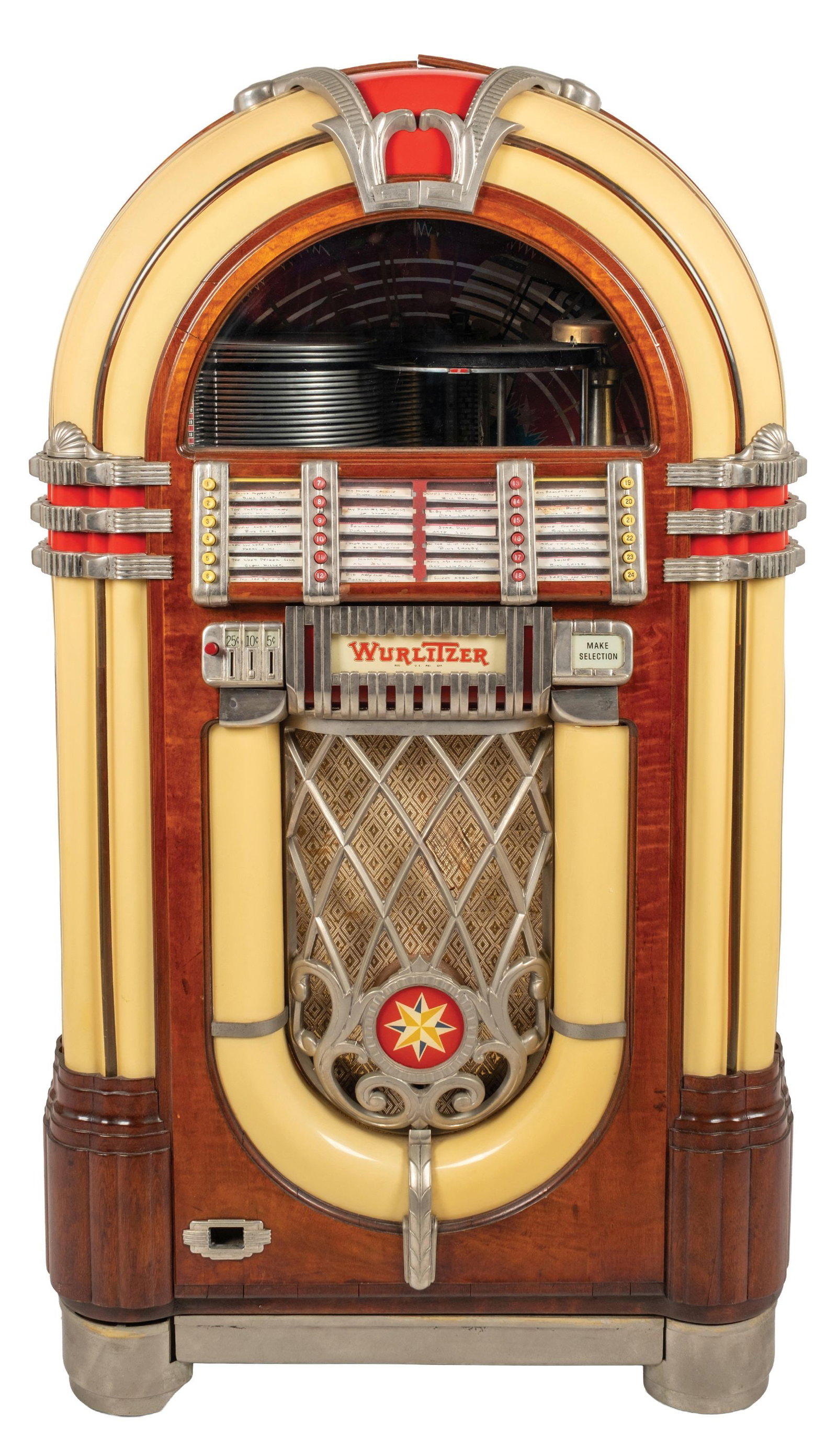 WURLITZER MODEL 1015 JUKEBOX - 2