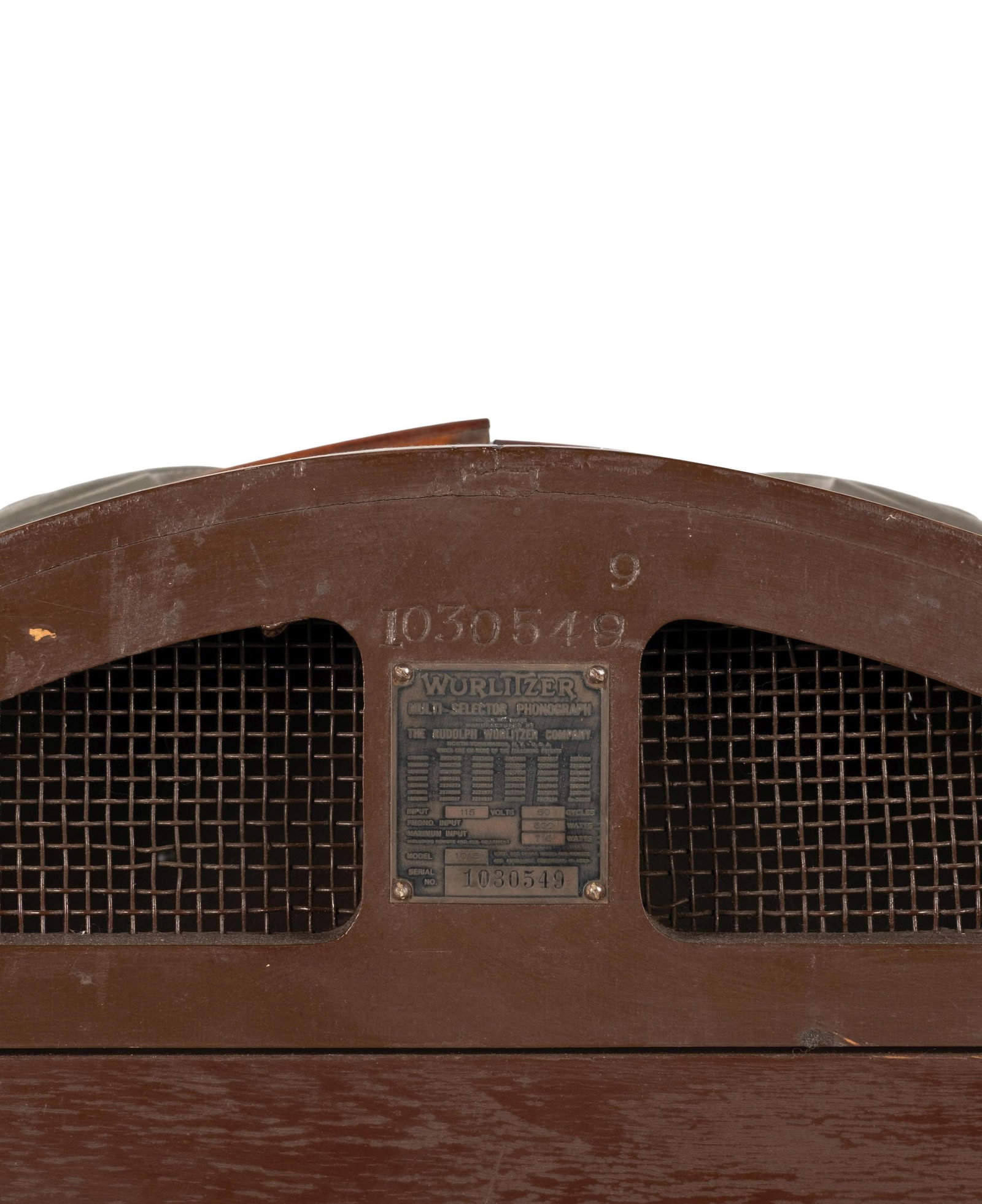 WURLITZER MODEL 1015 JUKEBOX - 7