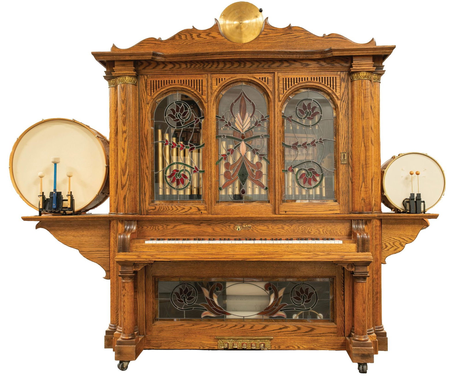 RAM PIANO COMPANY COIN-OPERATED NICKELODEON-STYLE AUTOMATIC ORCHESTRION (1 of 9)