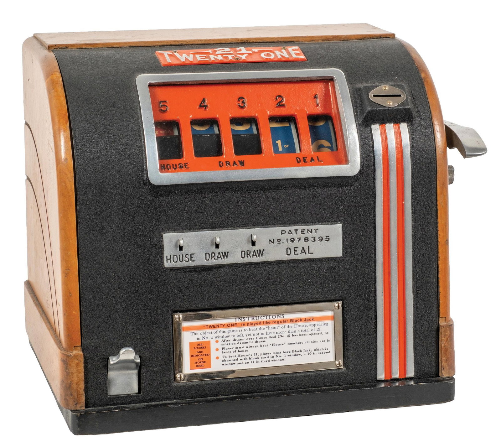 GROETCHEN "21 BLACKJACK" TRADE STIMULATOR (1 of 5)