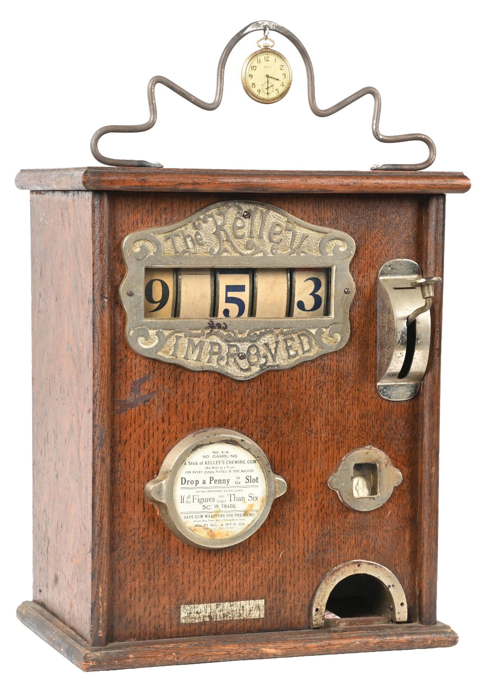 1¢ KELLEY MFG. CO STICK GUM TRADE STIMULATOR (1 of 6)
