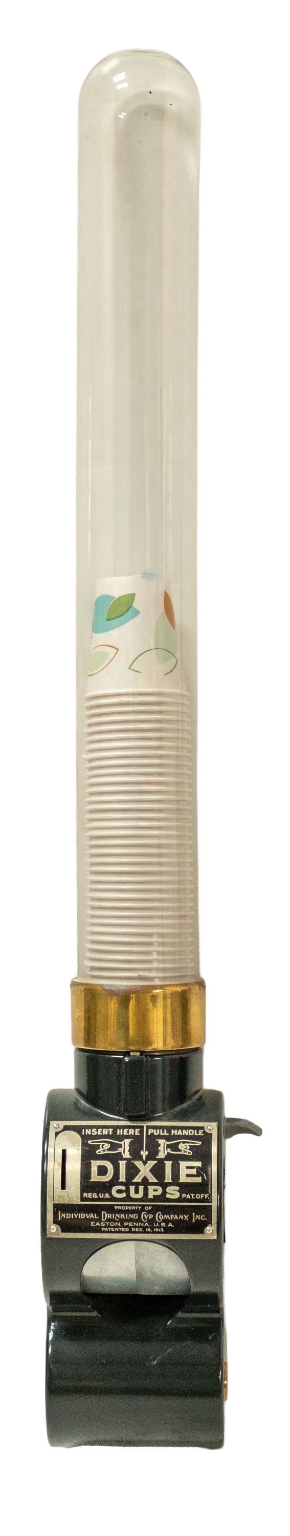1¢ DIXIE CUP WALL MOUNTED VENDING MACHINE - 2