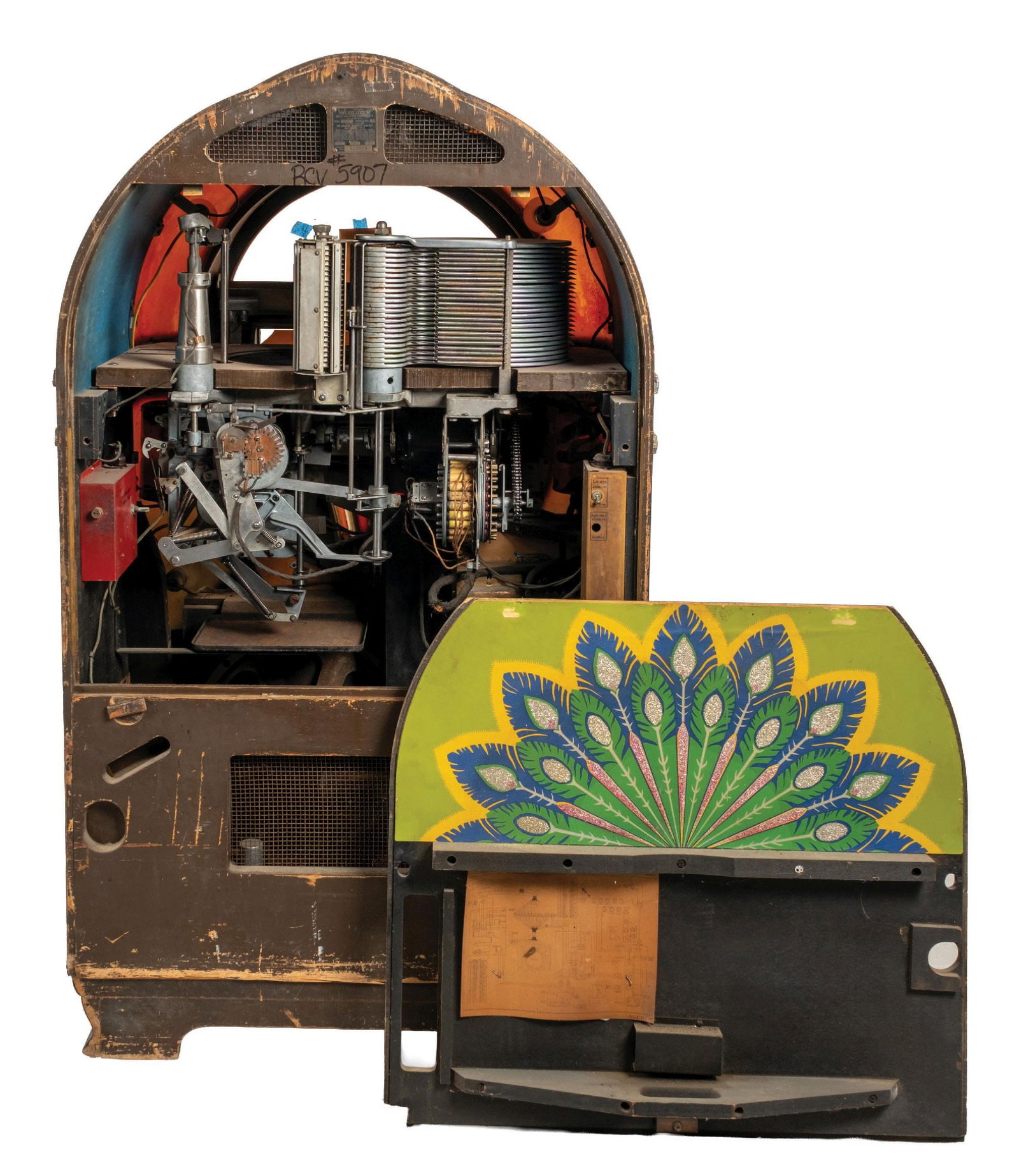 WURLITZER MODEL 750-E JUKEBOX - 9