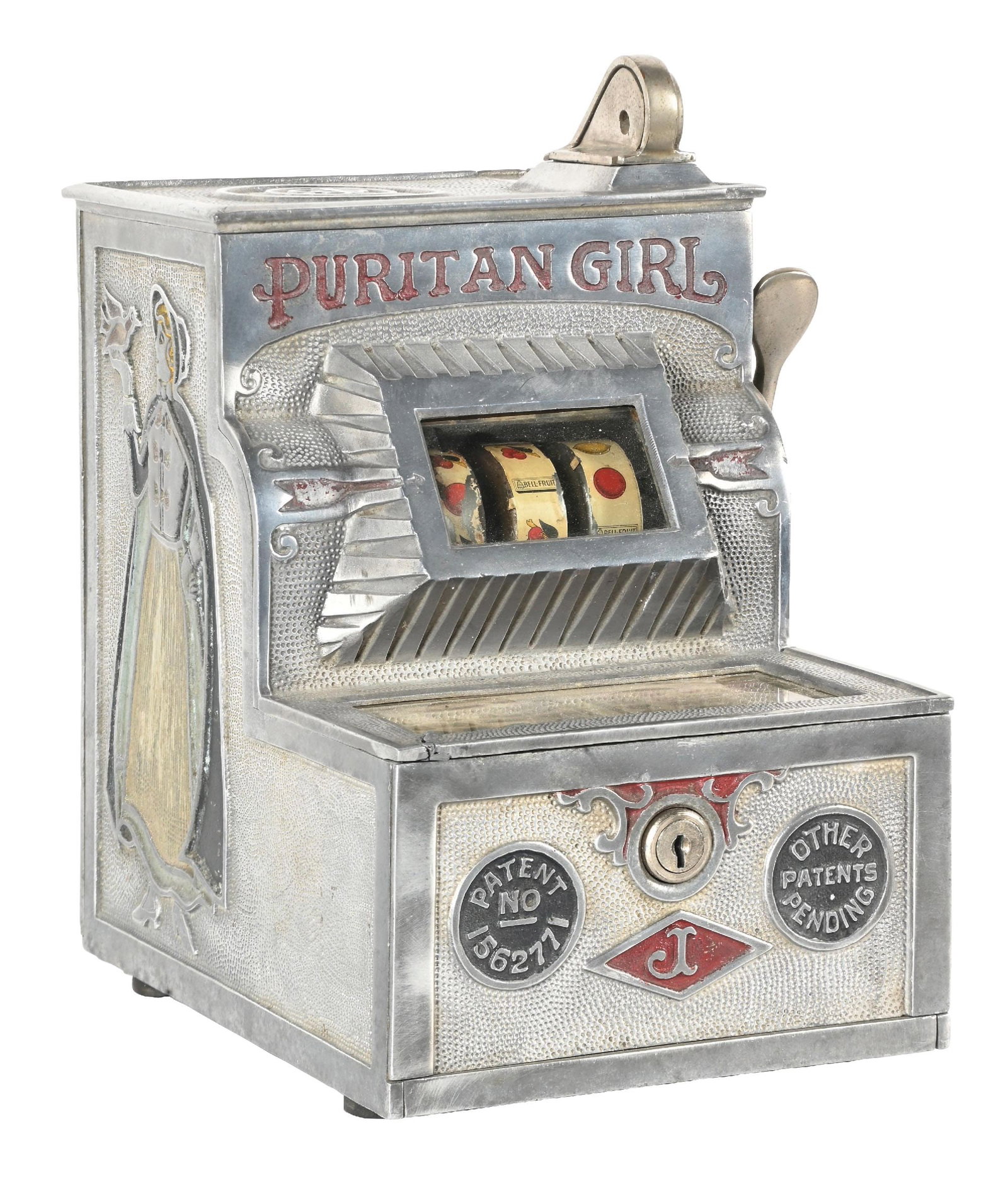 5¢ O.D. JENNINGS & CO. PURITAN GIRL CIGAR TRADE STIMULATOR (1 of 6)