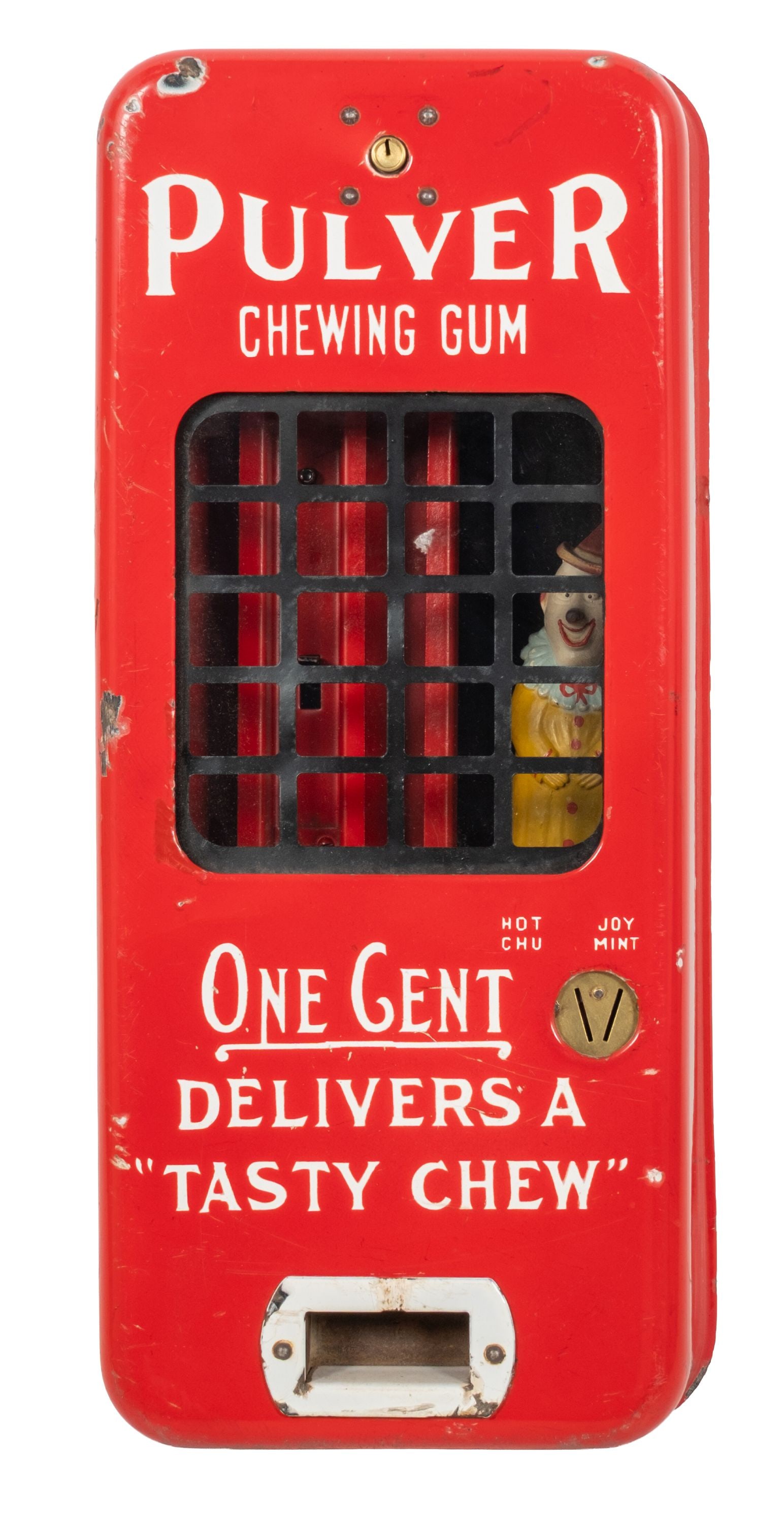 1¢ PULLVER RED VENDING MACHINE #4 - 2
