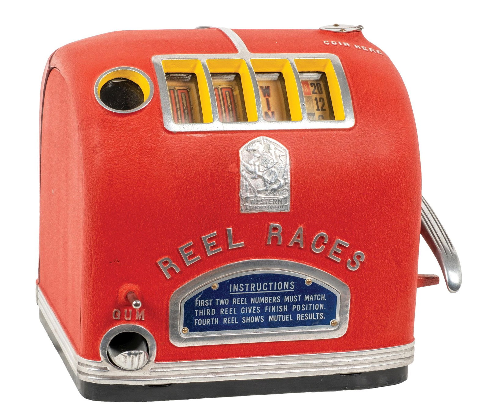 5¢ "REEL RACES" TRADE STIMULATOR (1 of 5)