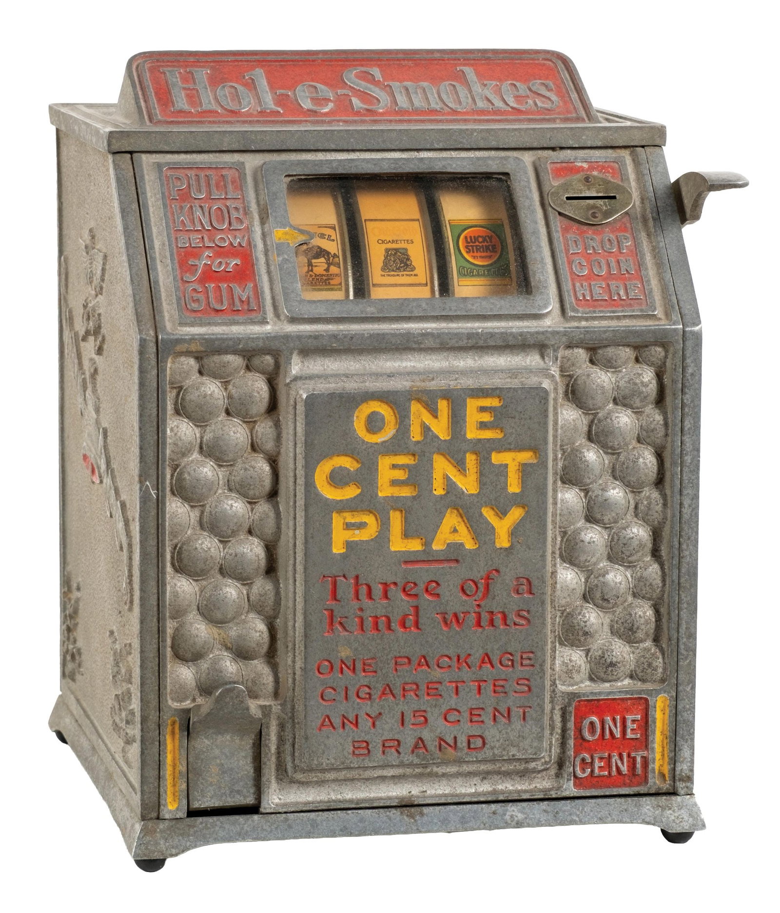 1¢ "HOL-E-SMOKES" PACE TRADE STIMULATOR (1 of 6)