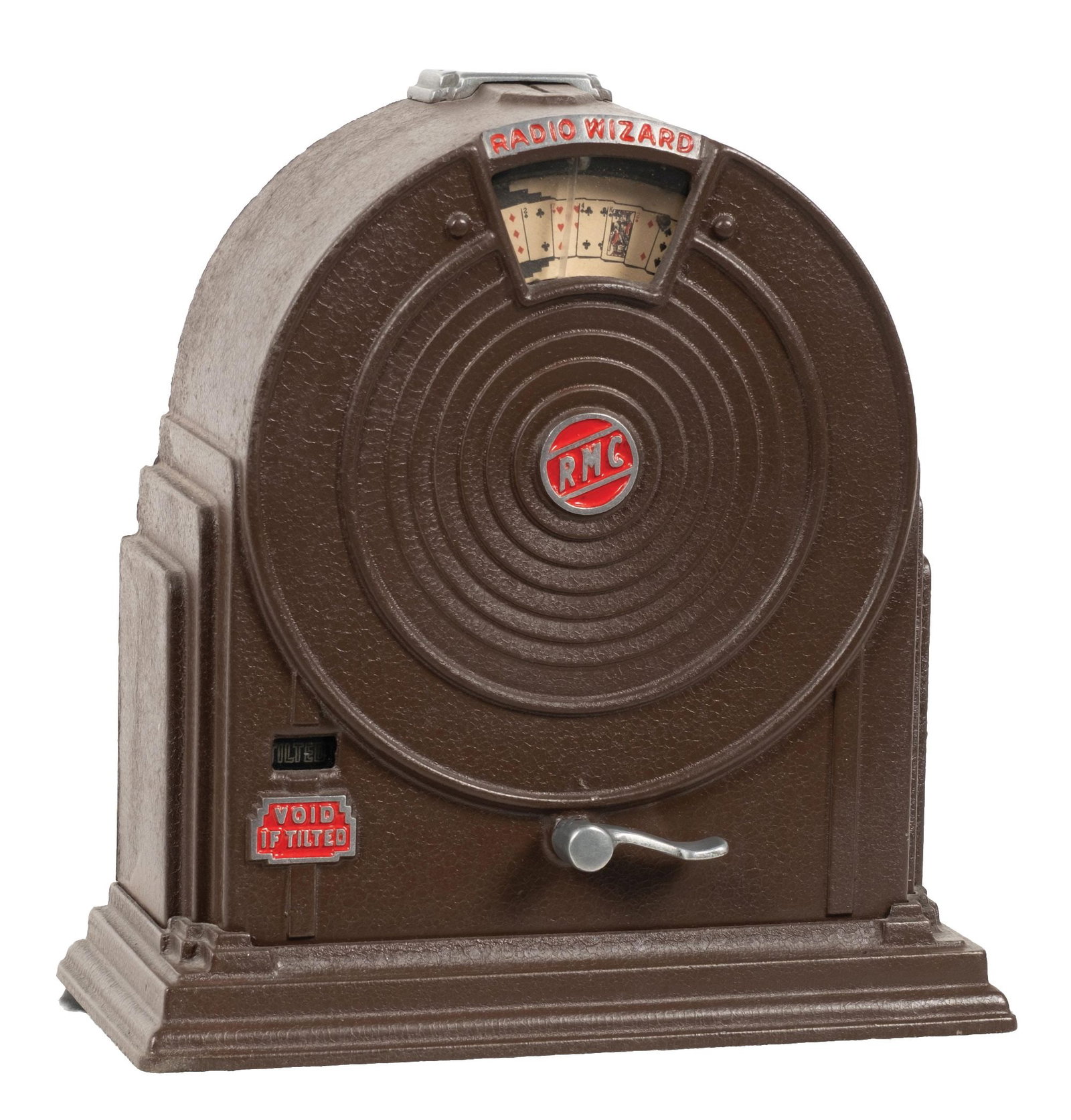 RADIO WIZARD RMC TRADE STIMULATOR: CONDITION: Showing an older restoration to the Radio Wizard, with new paint to the exterior. Fully operational and working perfectly, from a fresh-to-market collection. Condition: (Excellent). Dimensi